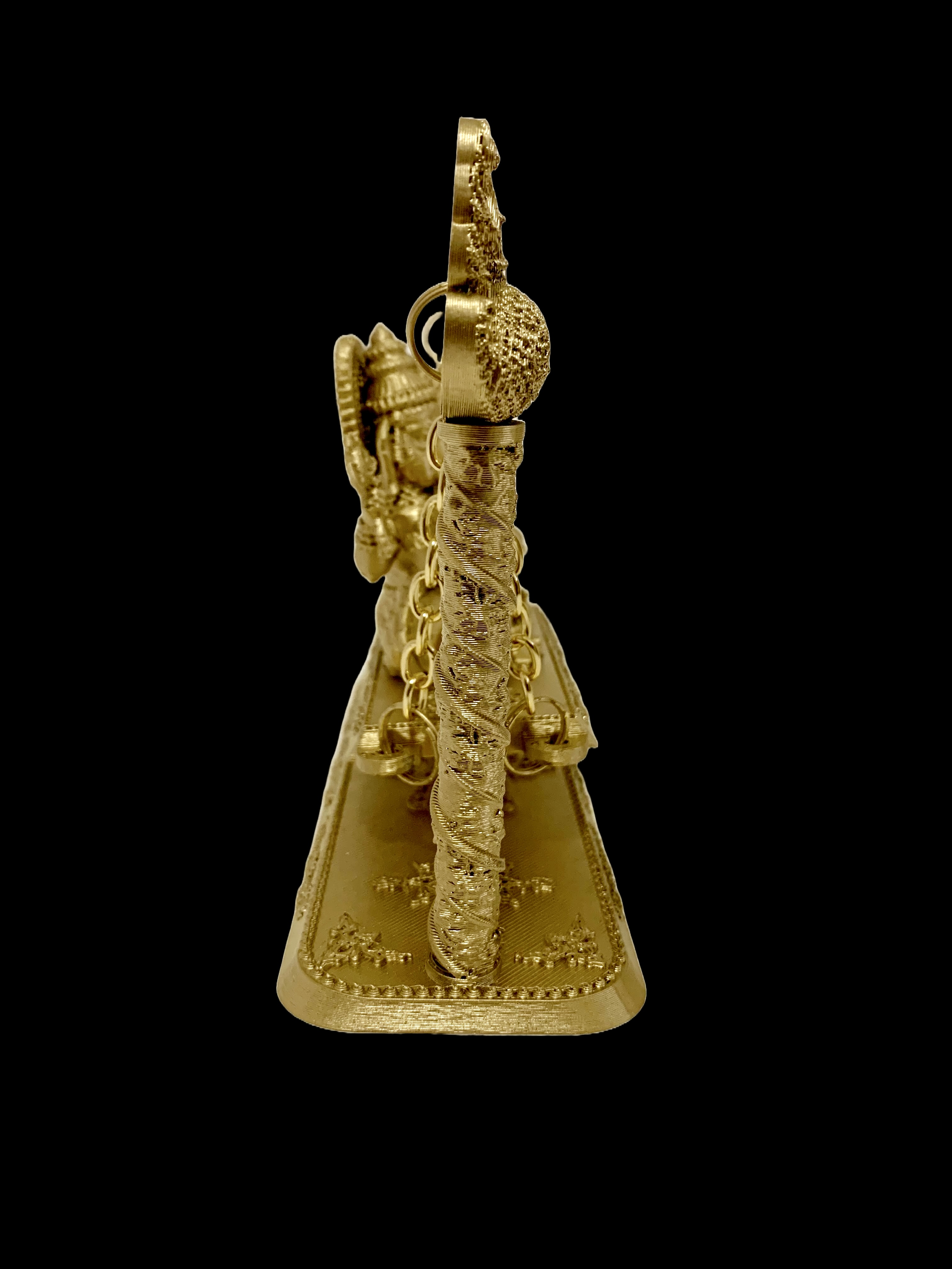 Lord Ganesh Idol in Swing