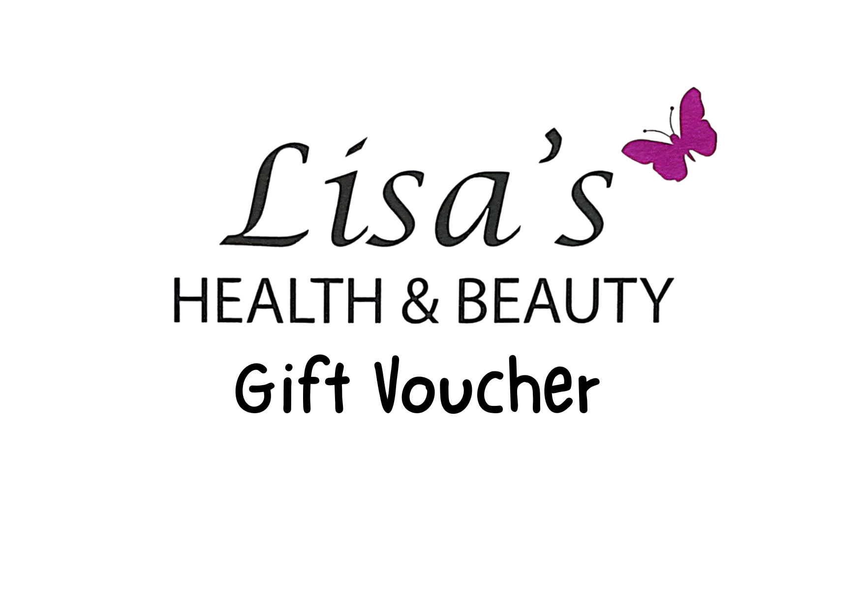 Lisa's Health & Beauty Gift Voucher