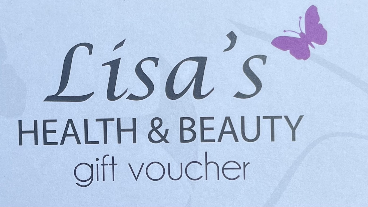 Lisa's Health & Beauty Gift Voucher