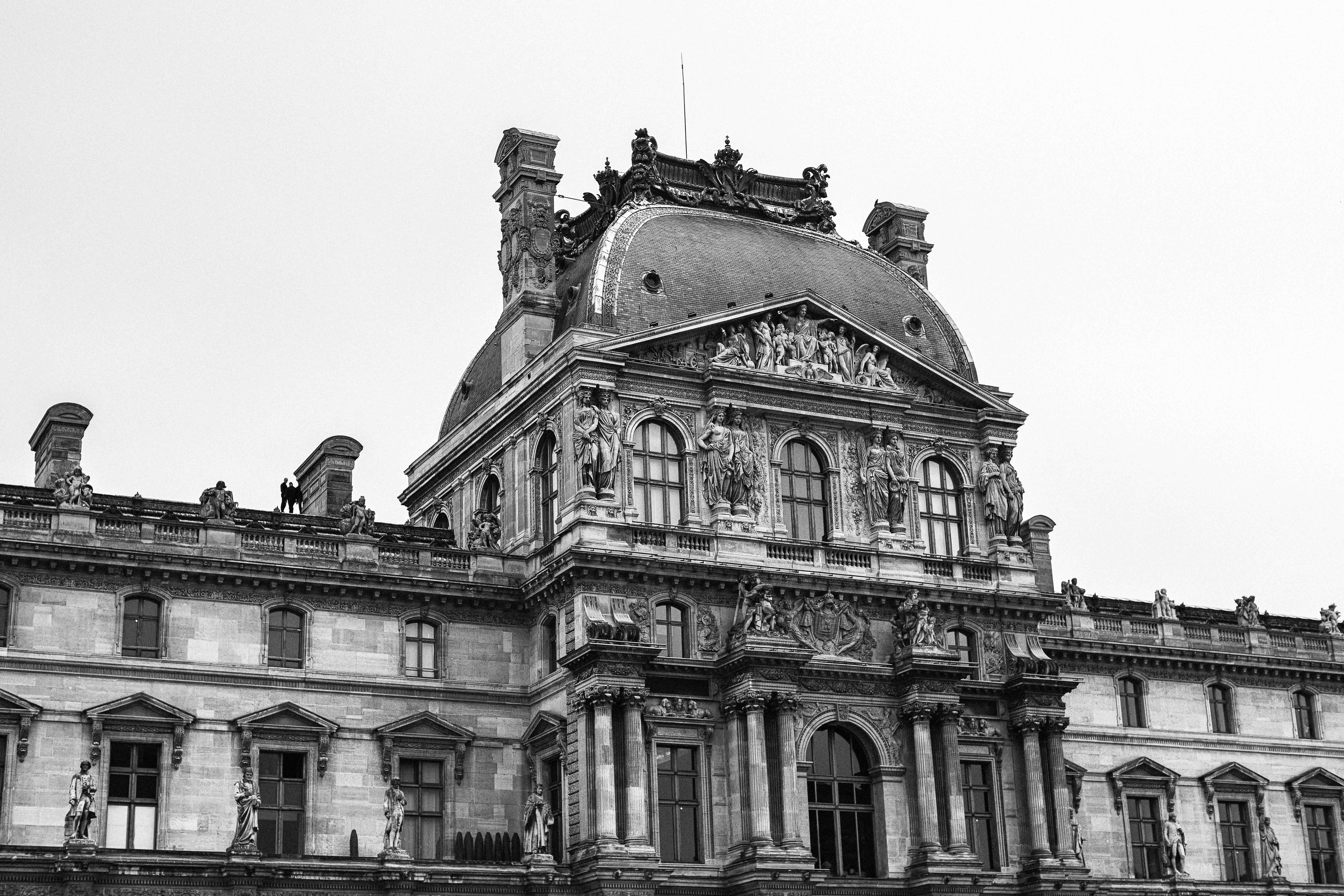 Conspiring Atop The Louvre Limited Edition Print (50x75cm)