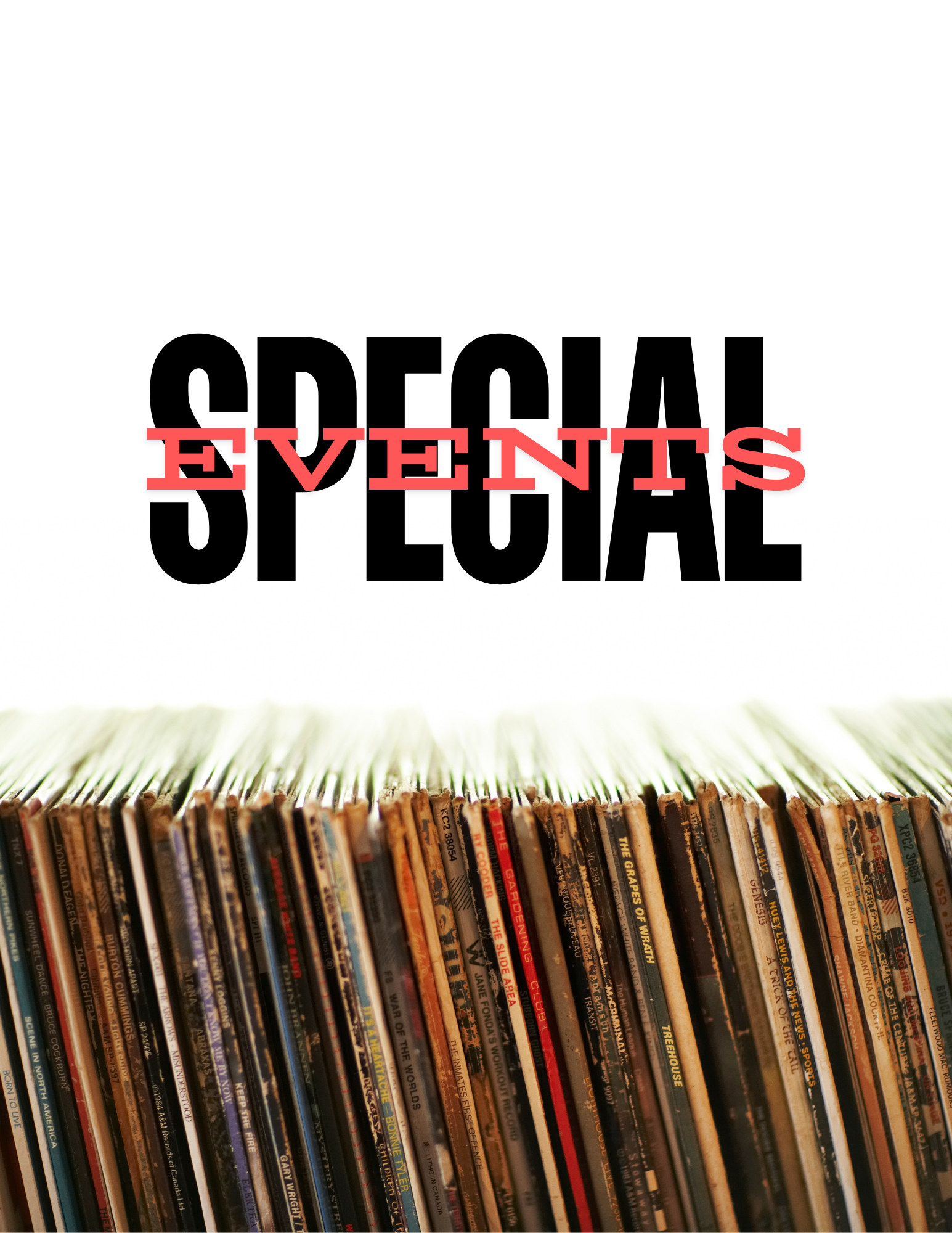 Special Events: Extended Vinyl Art Experience**