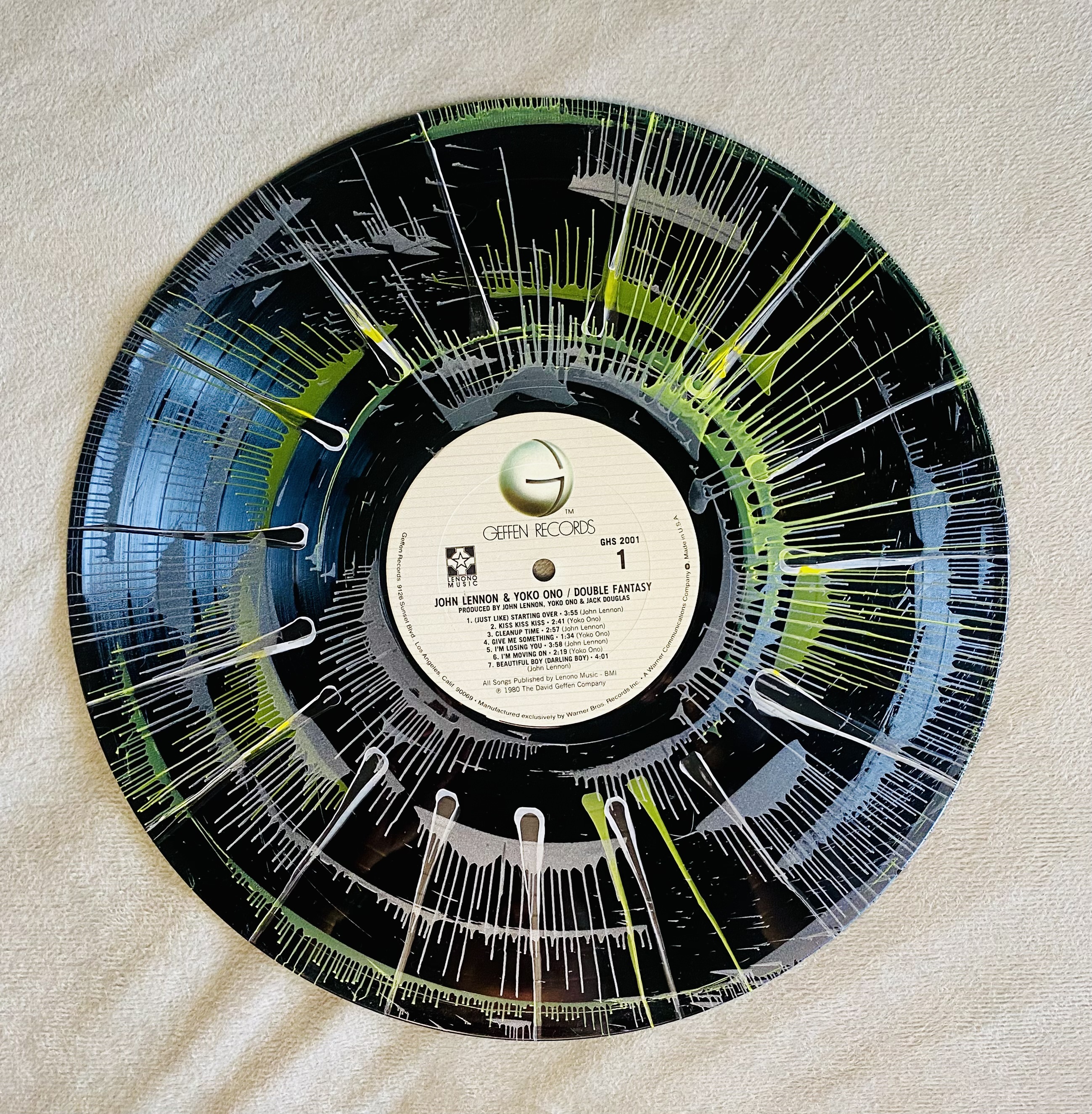 Completed: 12" John Lennon & Yoko Ono