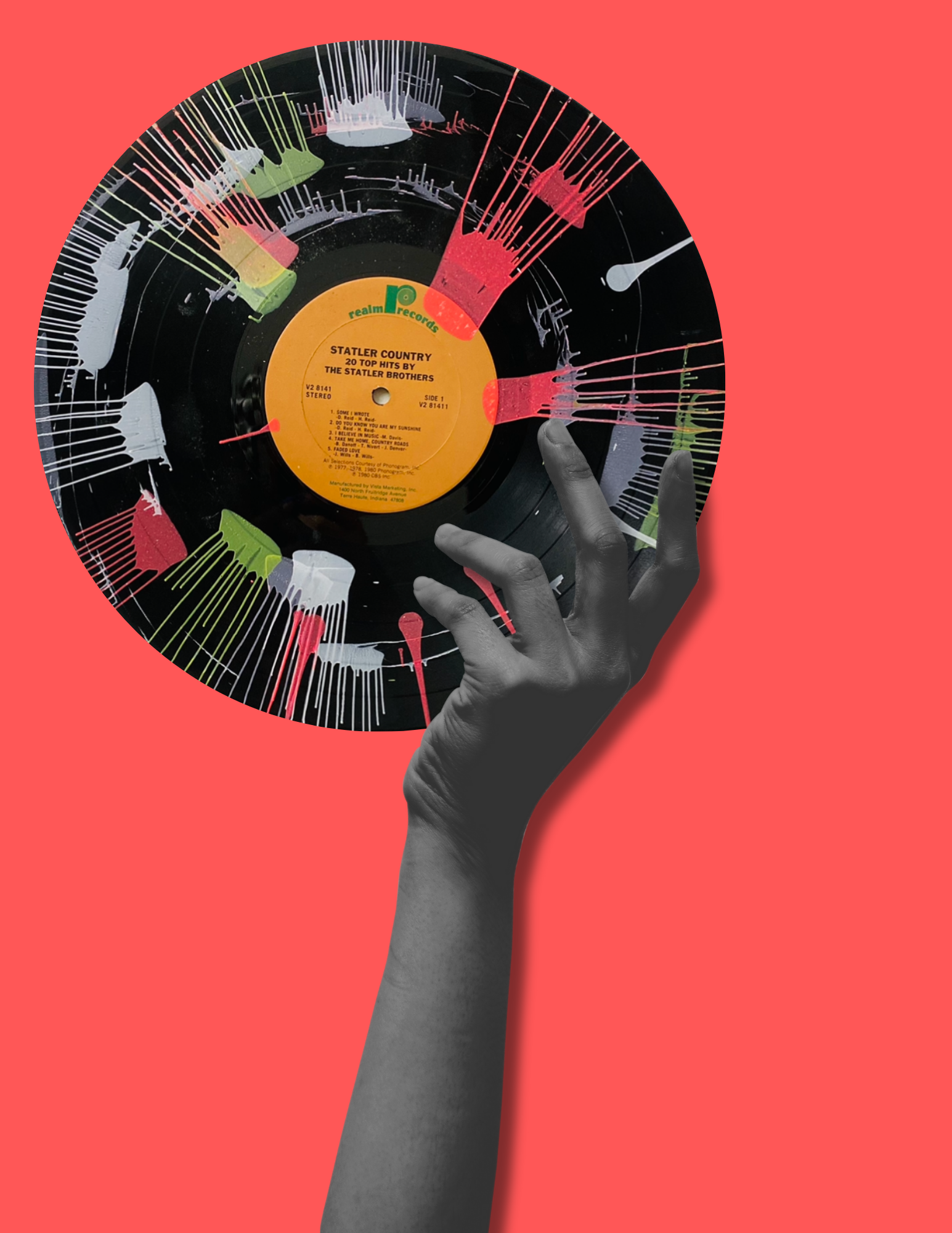 2 Hours : Vinyl Art Experience