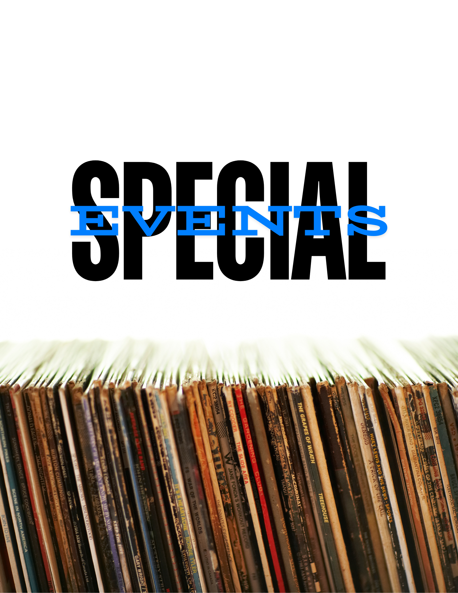 Special Events: Extended Vinyl Art Experience**