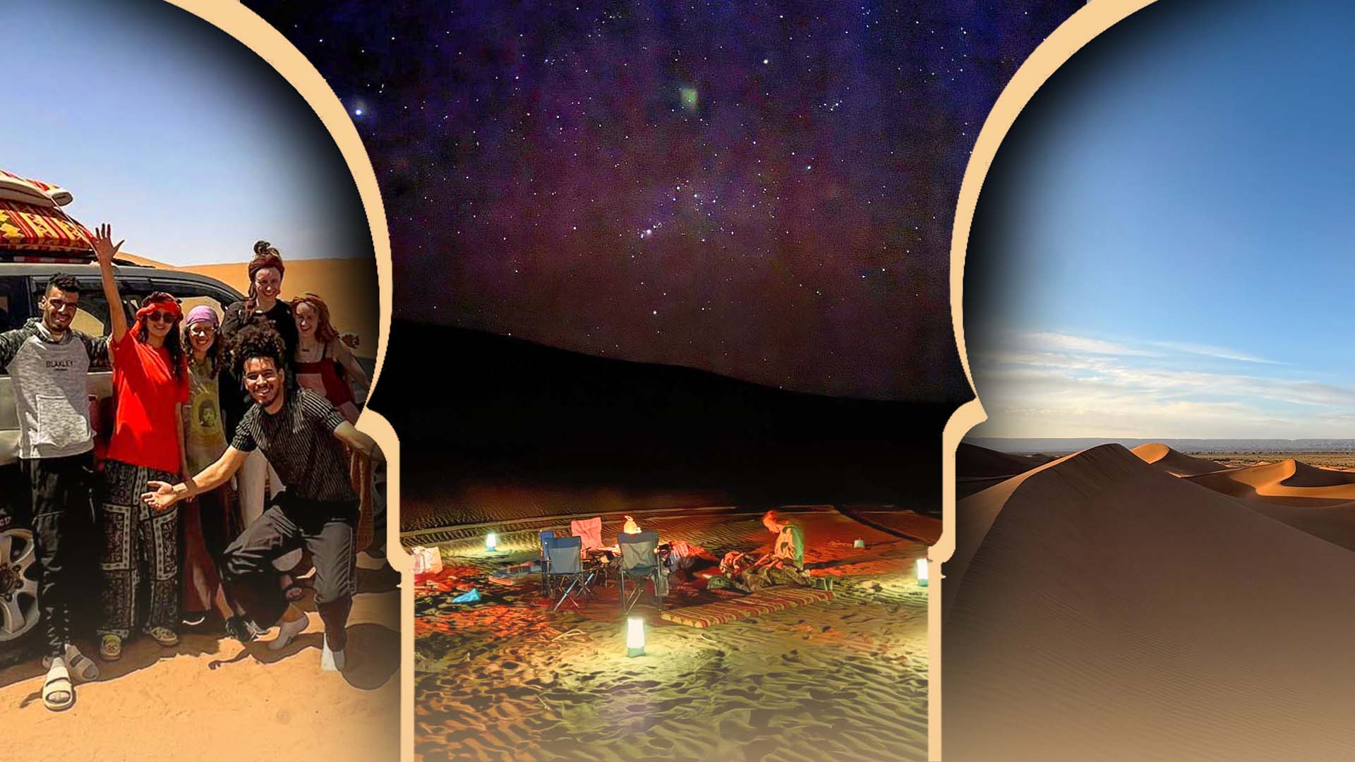 Erg Chigaga Desert Tour – 3 Days 2 nights Wild Camping 4x4 Adventure Morocco