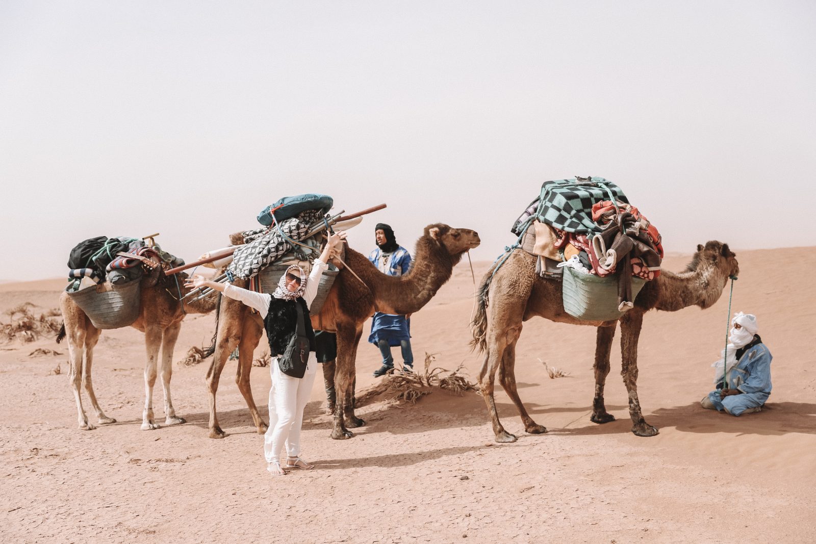 4 Day 3 nights - Sahara Desert Trek with Nomads in Morocco