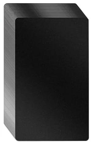 Custom Metal Business Cards - Larger Quantity