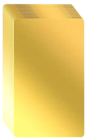 Custom Metal Business Cards - Larger Quantity