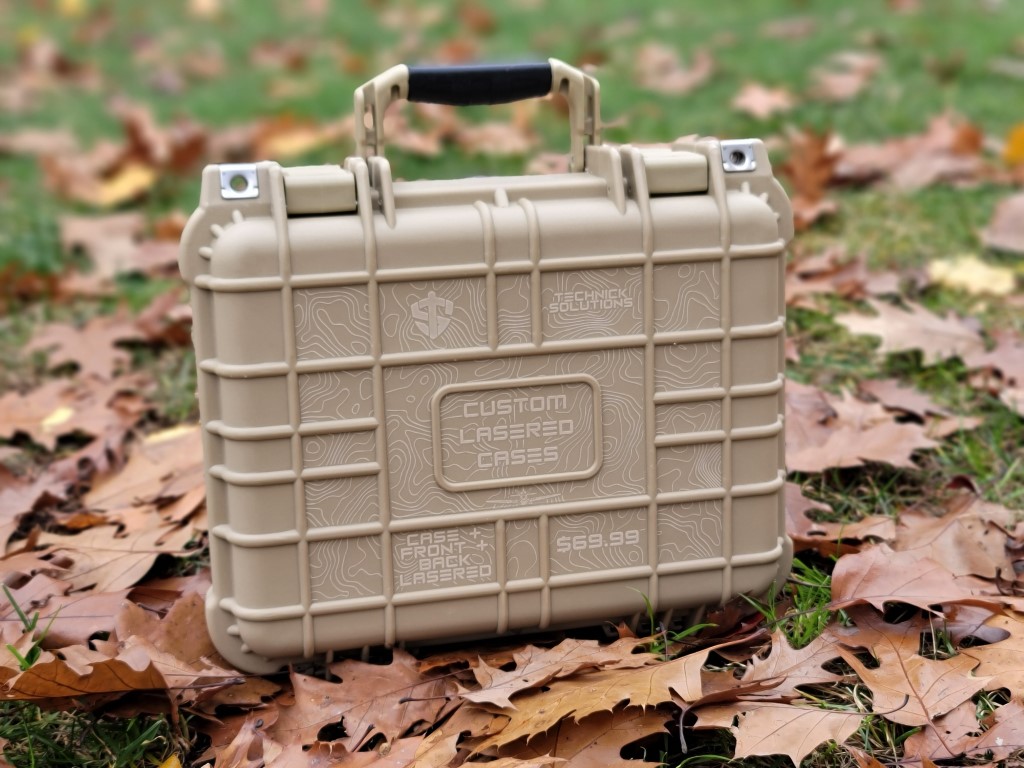 Custom Laser-Engraved Rugged Carrying Case