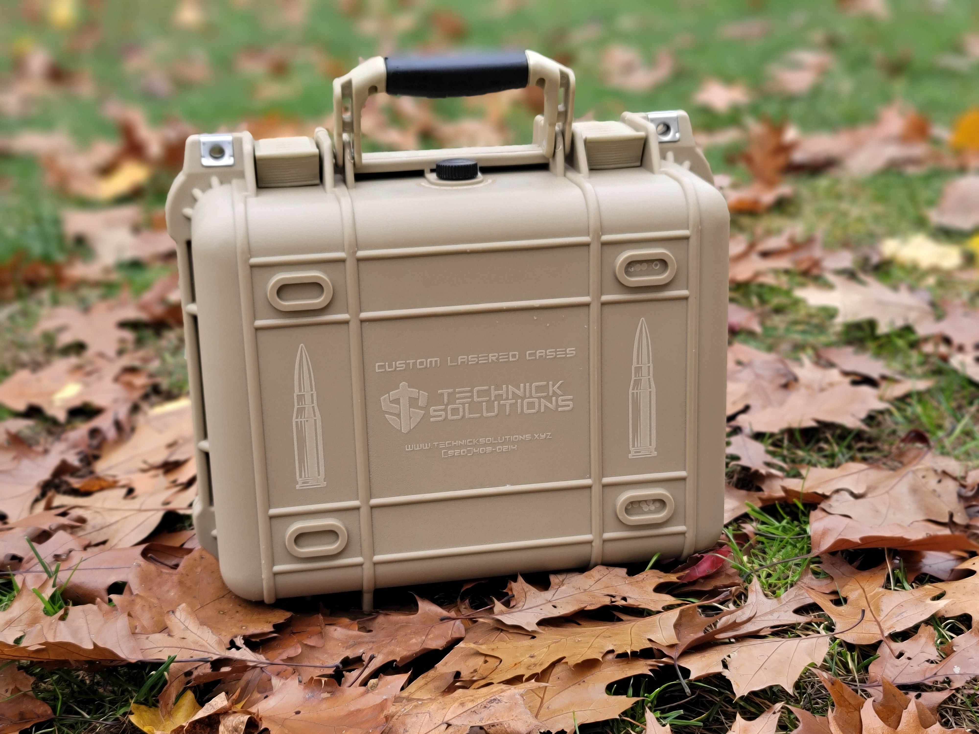 Custom Laser-Engraved Rugged Carrying Case