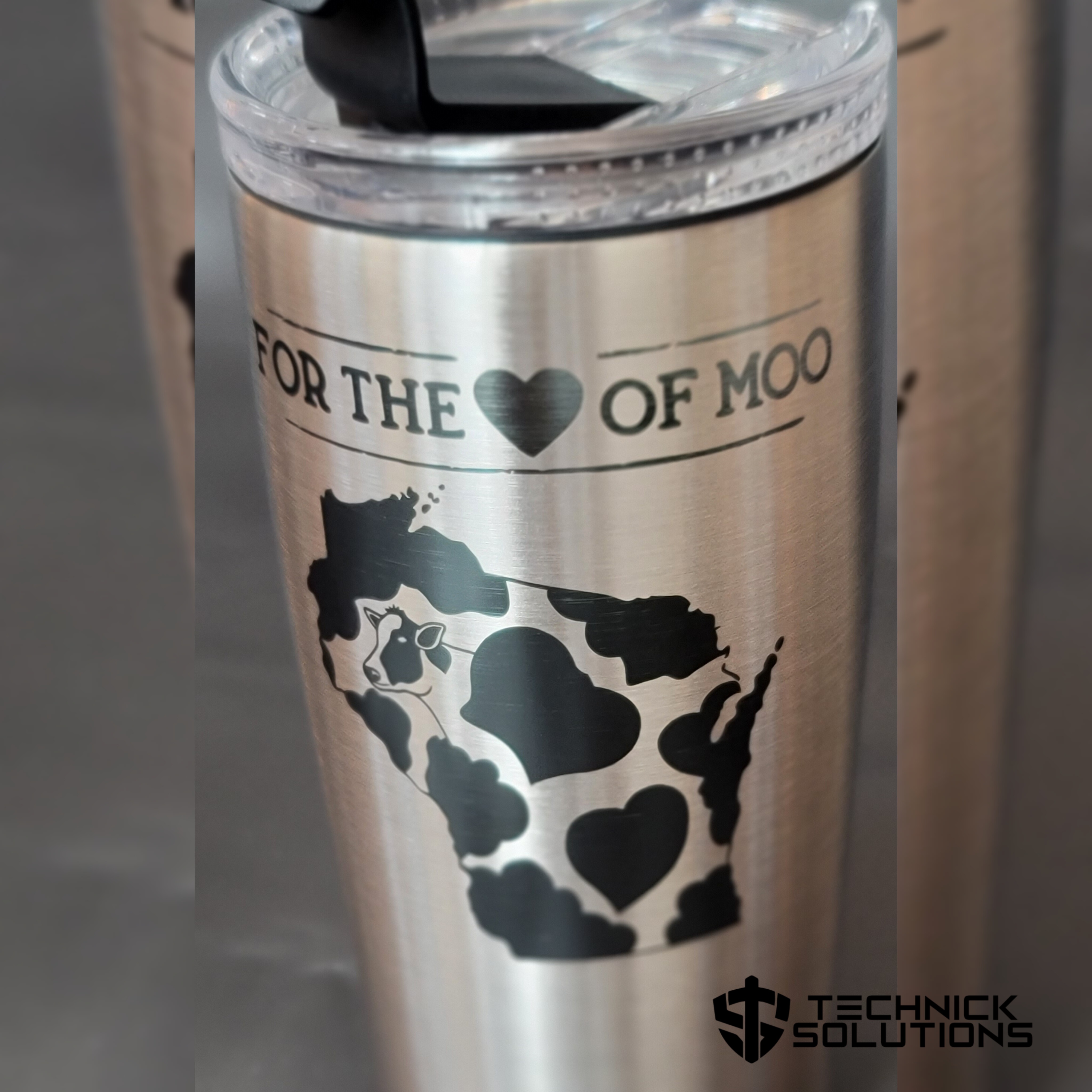 4-in-1 For the ♥️ of Moo Tumbler