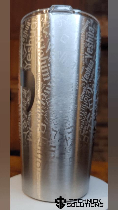 Elohim/Yahweh/Yeshua Tumbler - Forgive 70x7