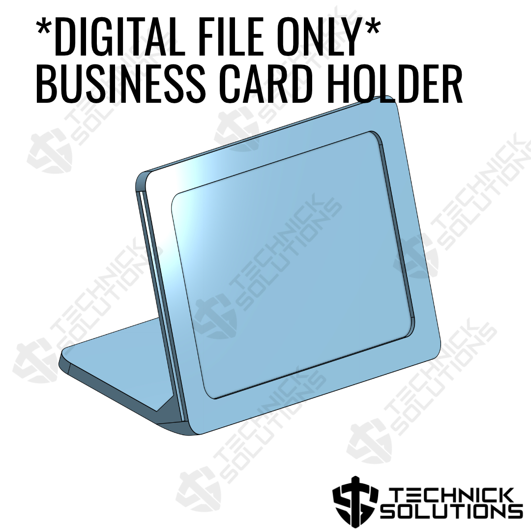 Digital File - Price Card Holder STL