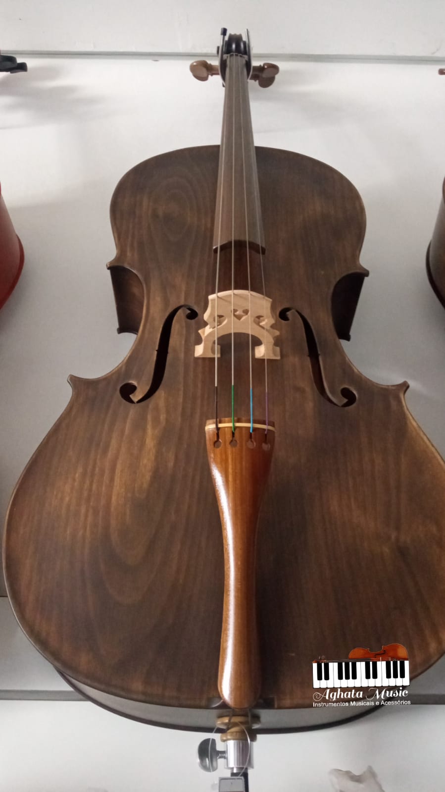 Violoncelo 4/4 Envelhecido Artesanal Fosco