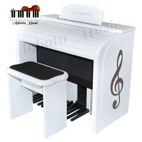 Órgão Digital Acordes Infinity AC500 Custom USB e Bluetooth Branco Alto Brilho