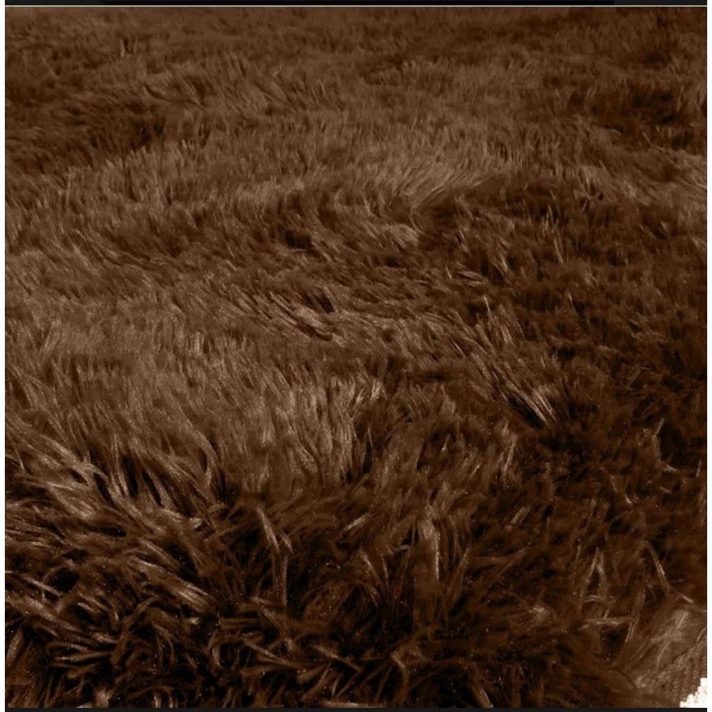 Tapete Marrom Chocolate Felpudo Luxo para órgão eletrônico 