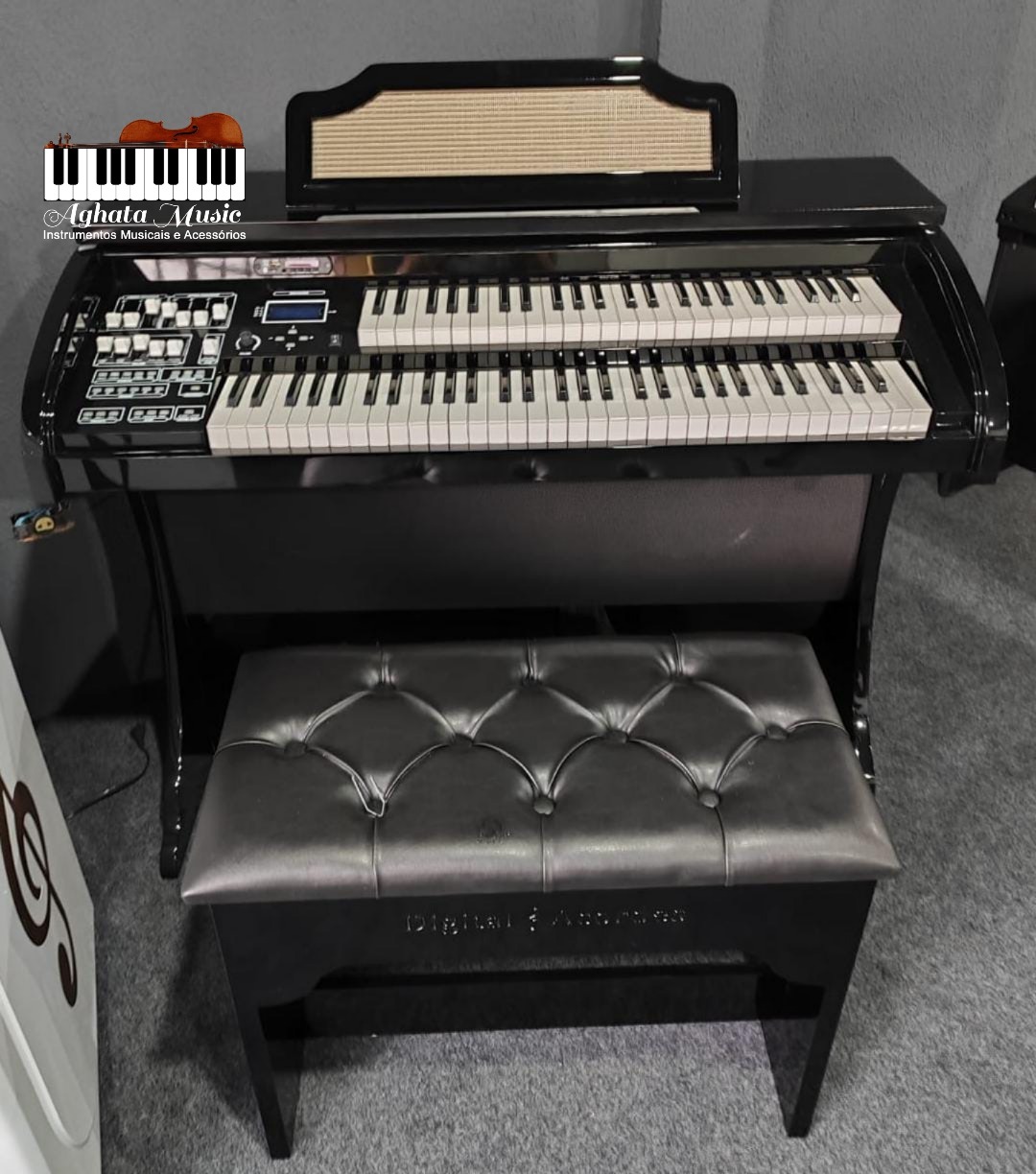 AC400 preto alto brilho