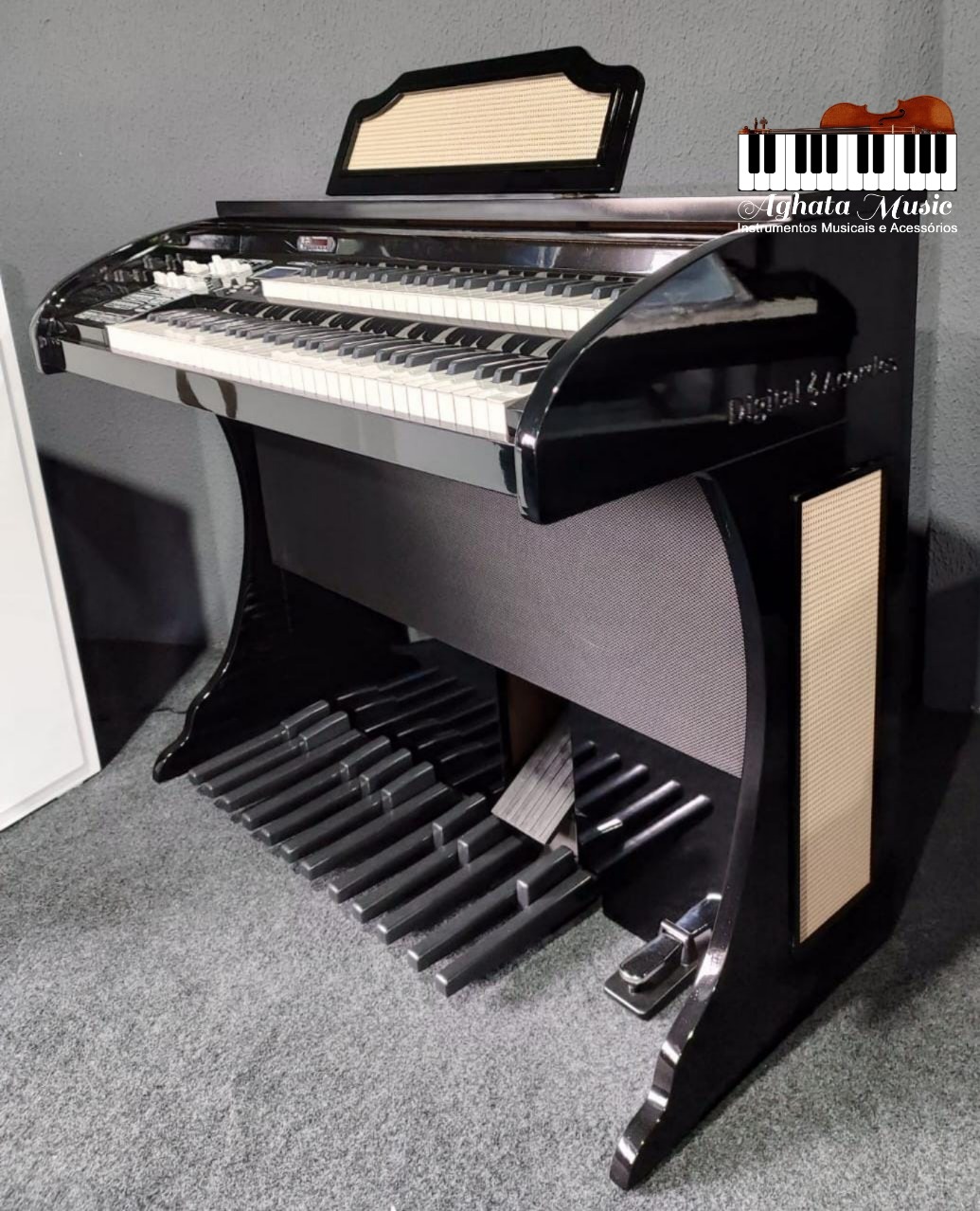 AC400 preto alto brilho