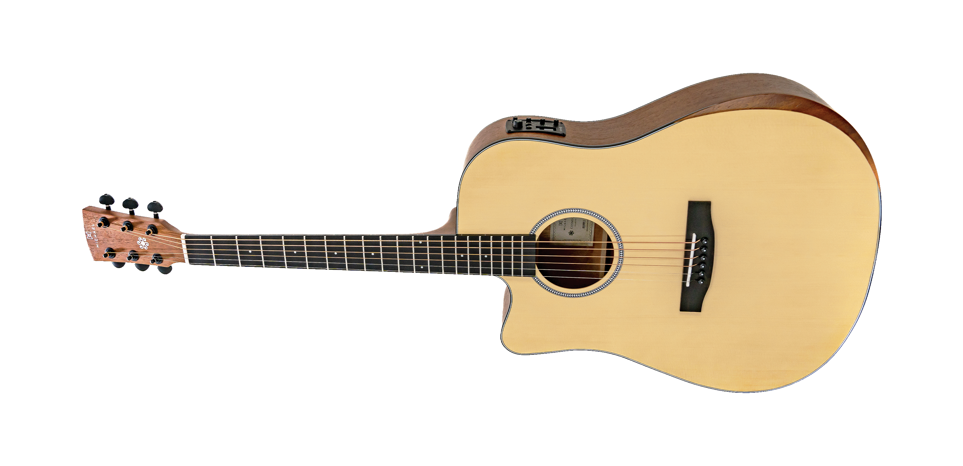 Violão Michael VMC230LH ST Canhoto Natural Cosmic