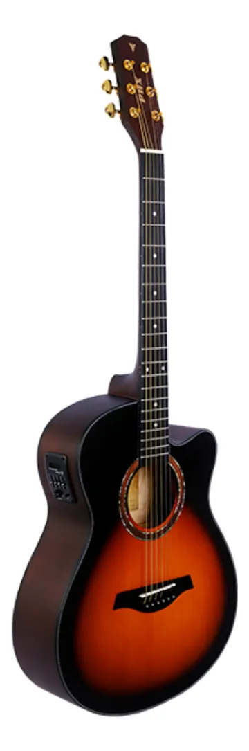 Violão Eletroacústico Phx Skill Sc-40a Sb Sunburst