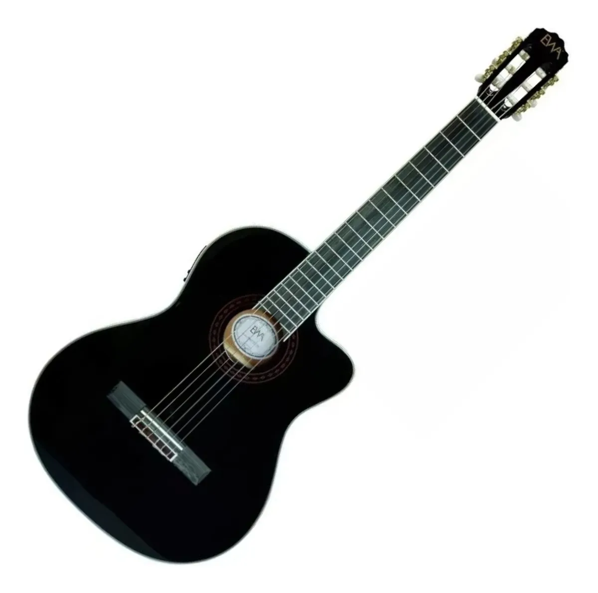 Violão 6 Cordas De Nylon Ana Ftce Bk Ewa