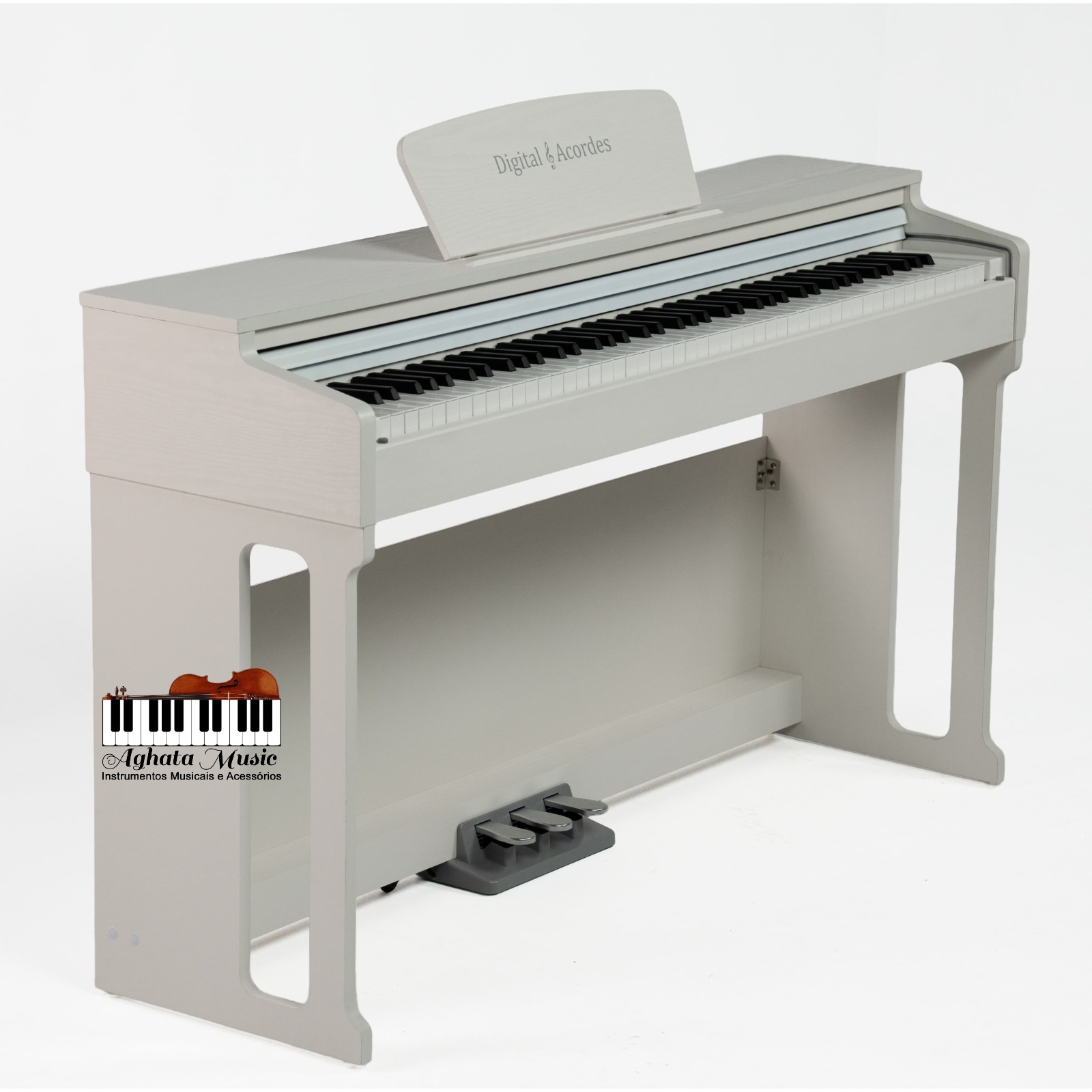 Piano branco Digital Acordes