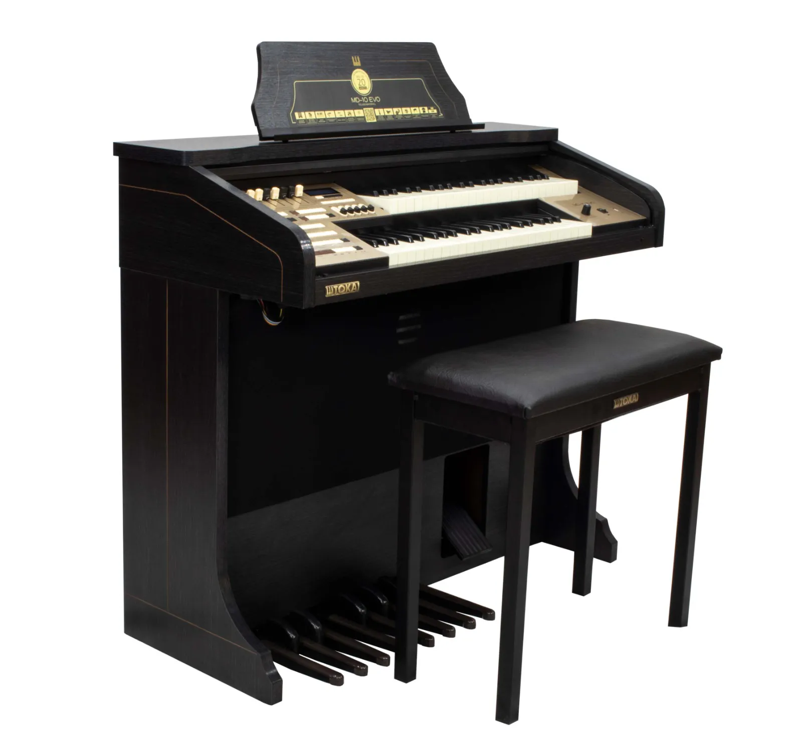 Órgão Eletronico Tokai MD-10 Evo Preto