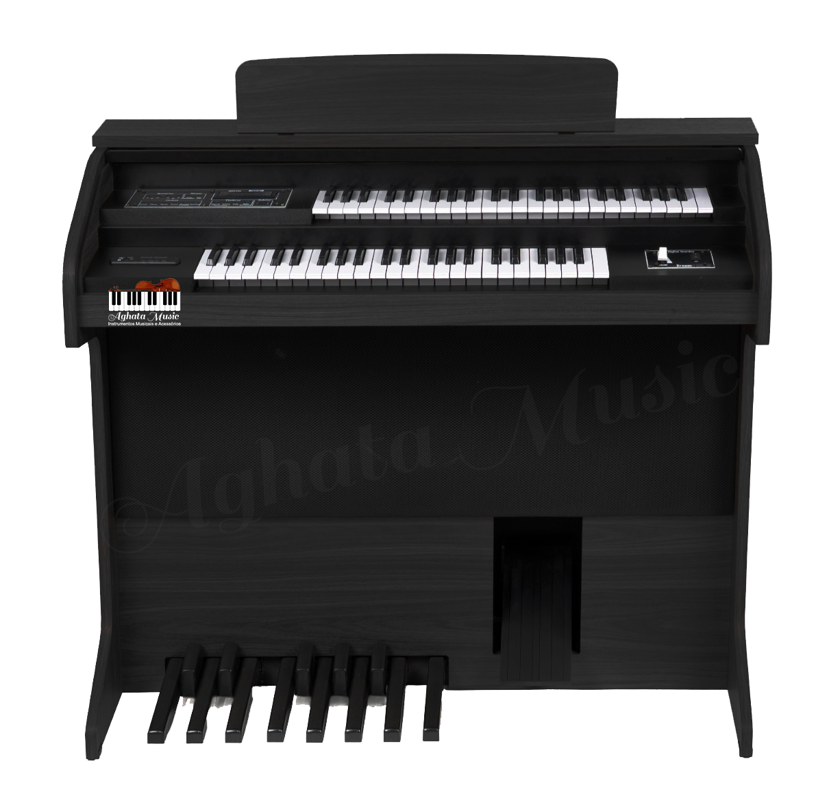 Órgão Eletronico Digital Acordes Dream Preto