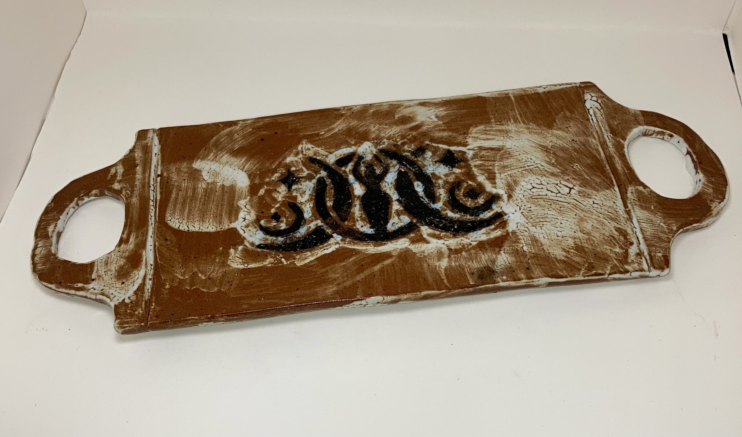 Decorative Ceramic Serving Tray