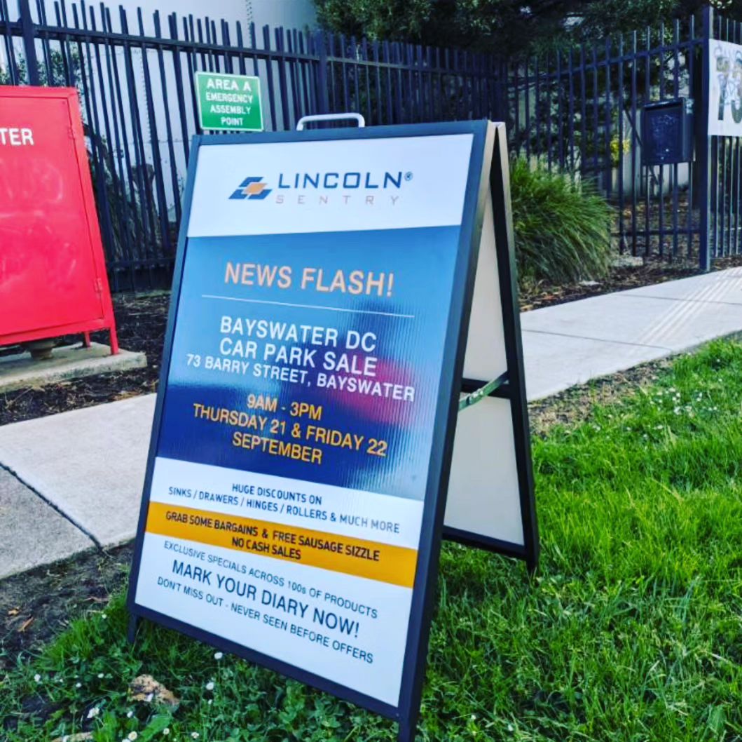 Printed Design A-Frame 