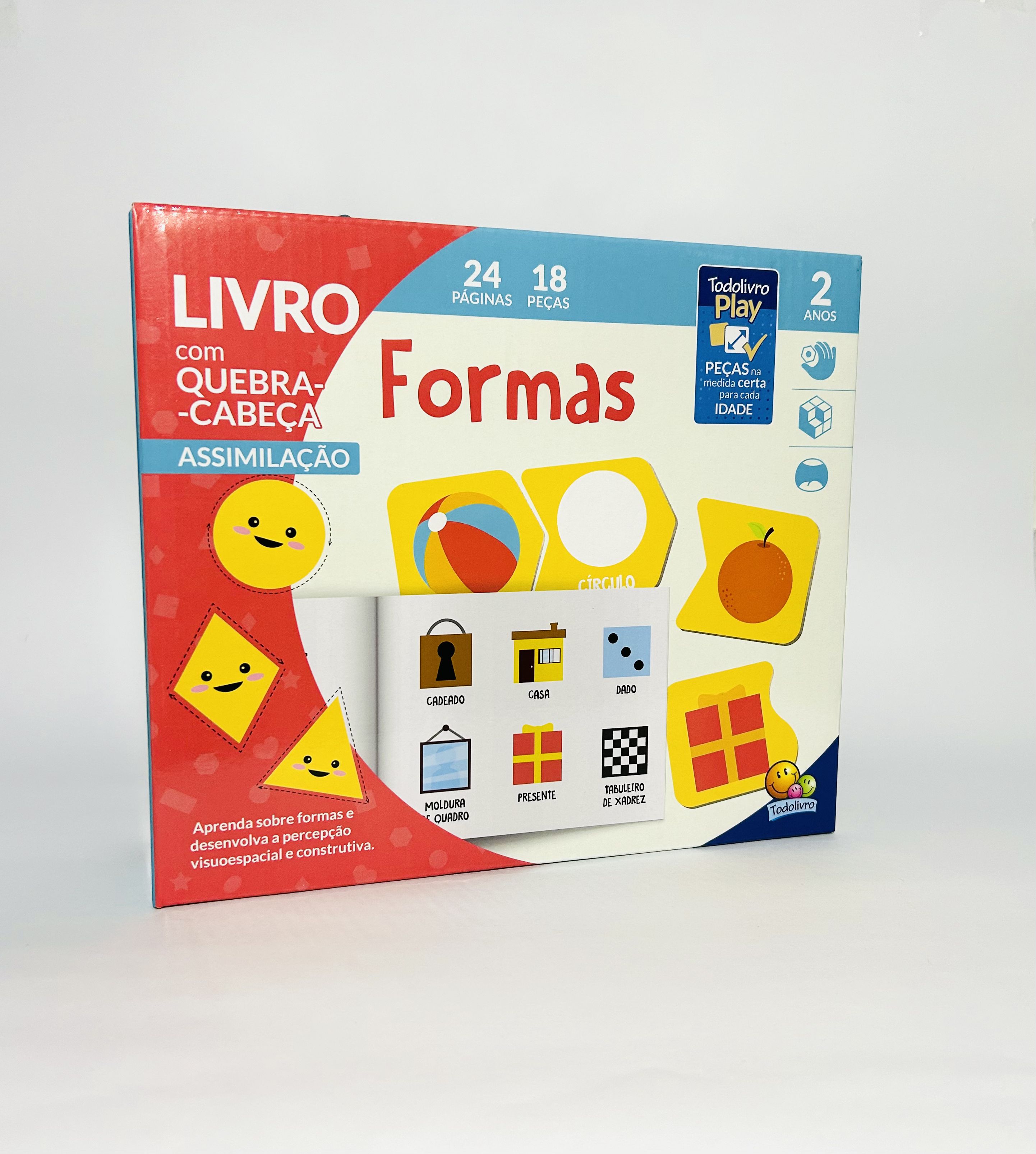 Formas (Livro com Quebra-Cabeça)