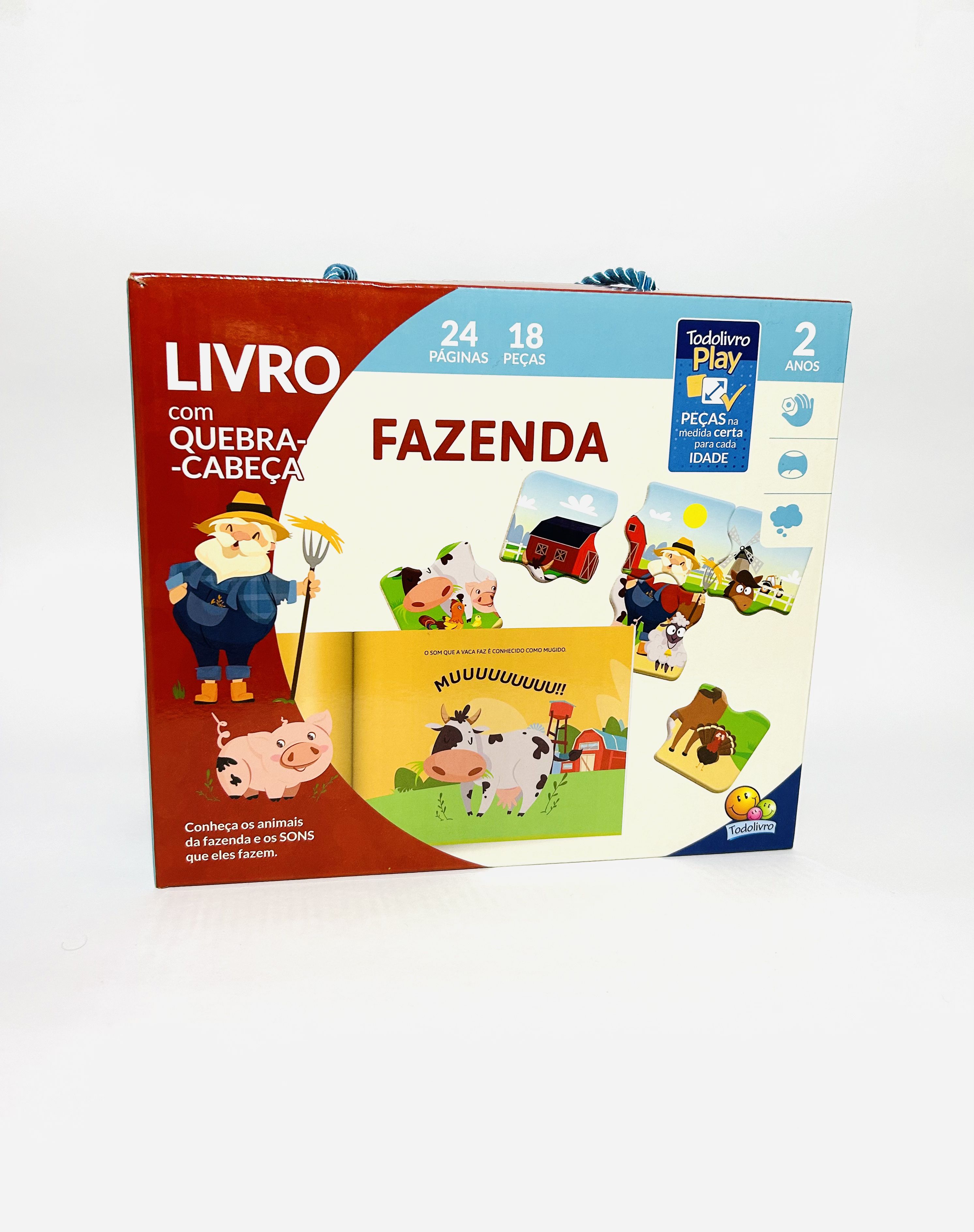 Fazenda (Livro com Quebra-Cabeça)
