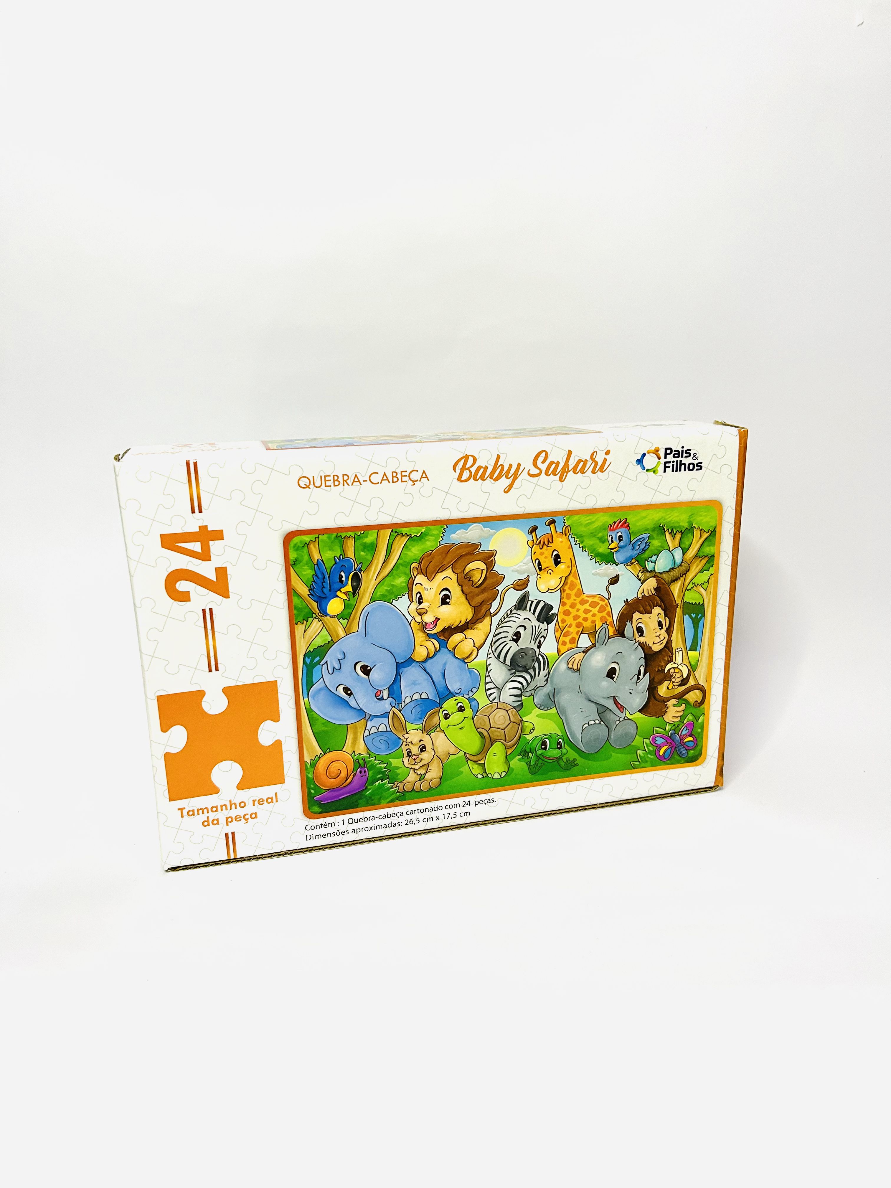 Quebra-Cabeça Safari Baby 