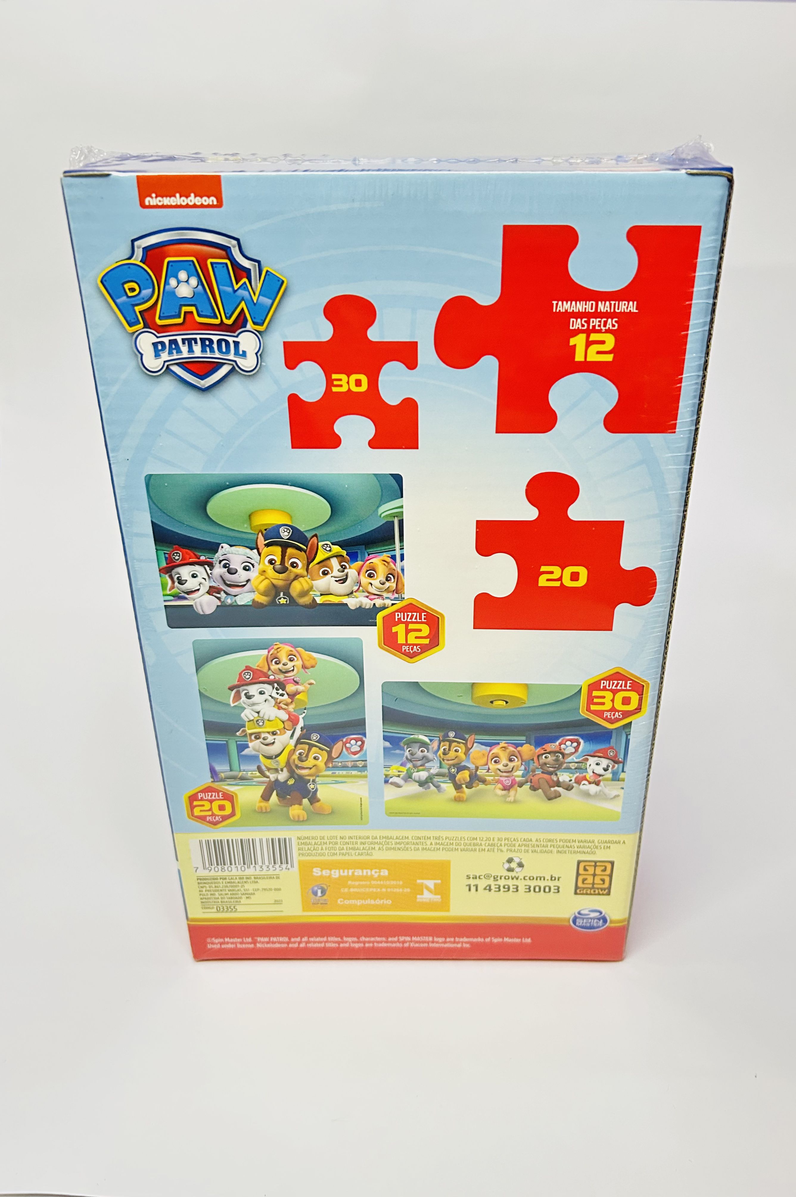 Puzzle Progressivo | 12,20 e 30 peças