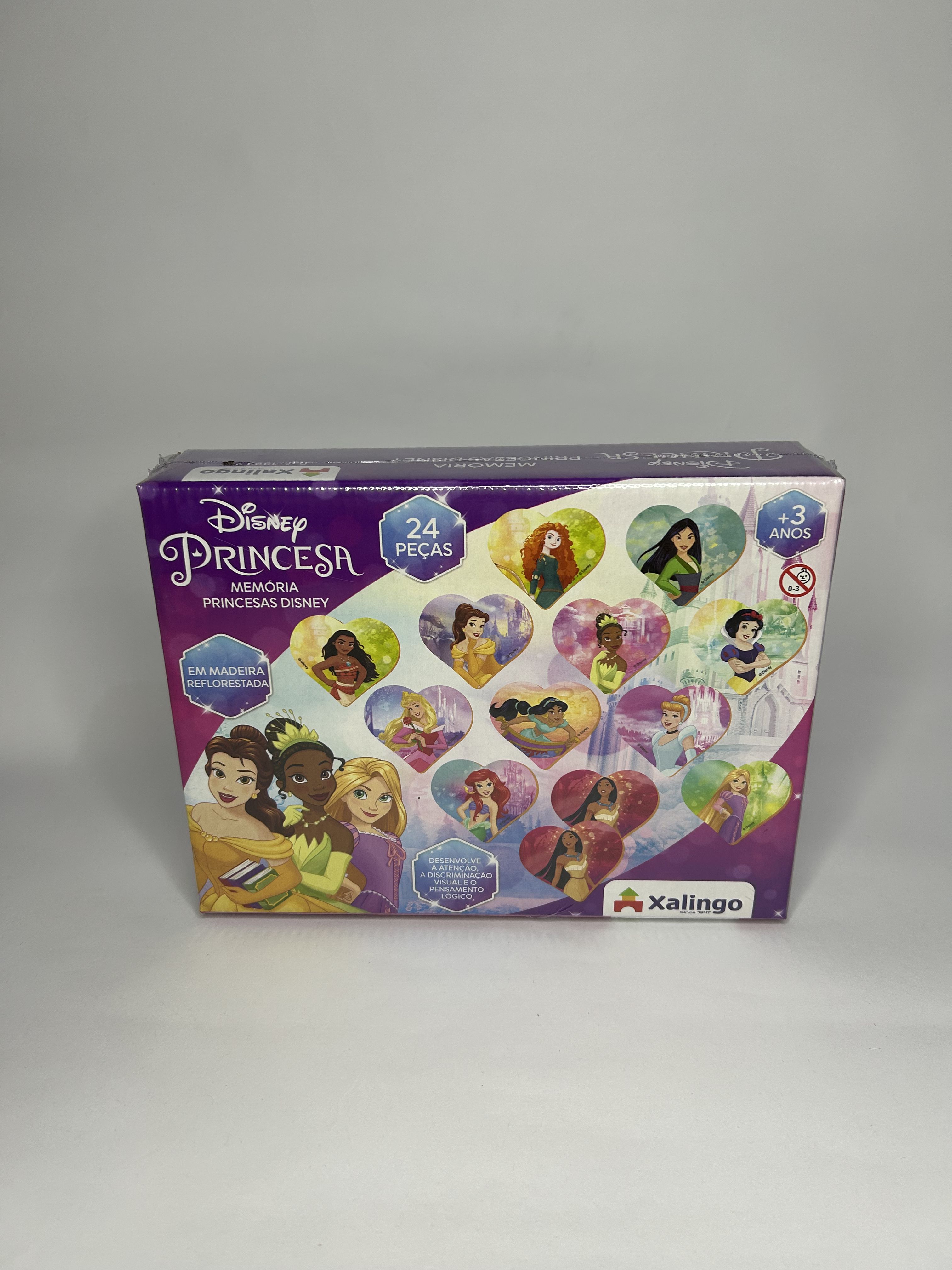 Jogo da Memória - Tema: Princesas