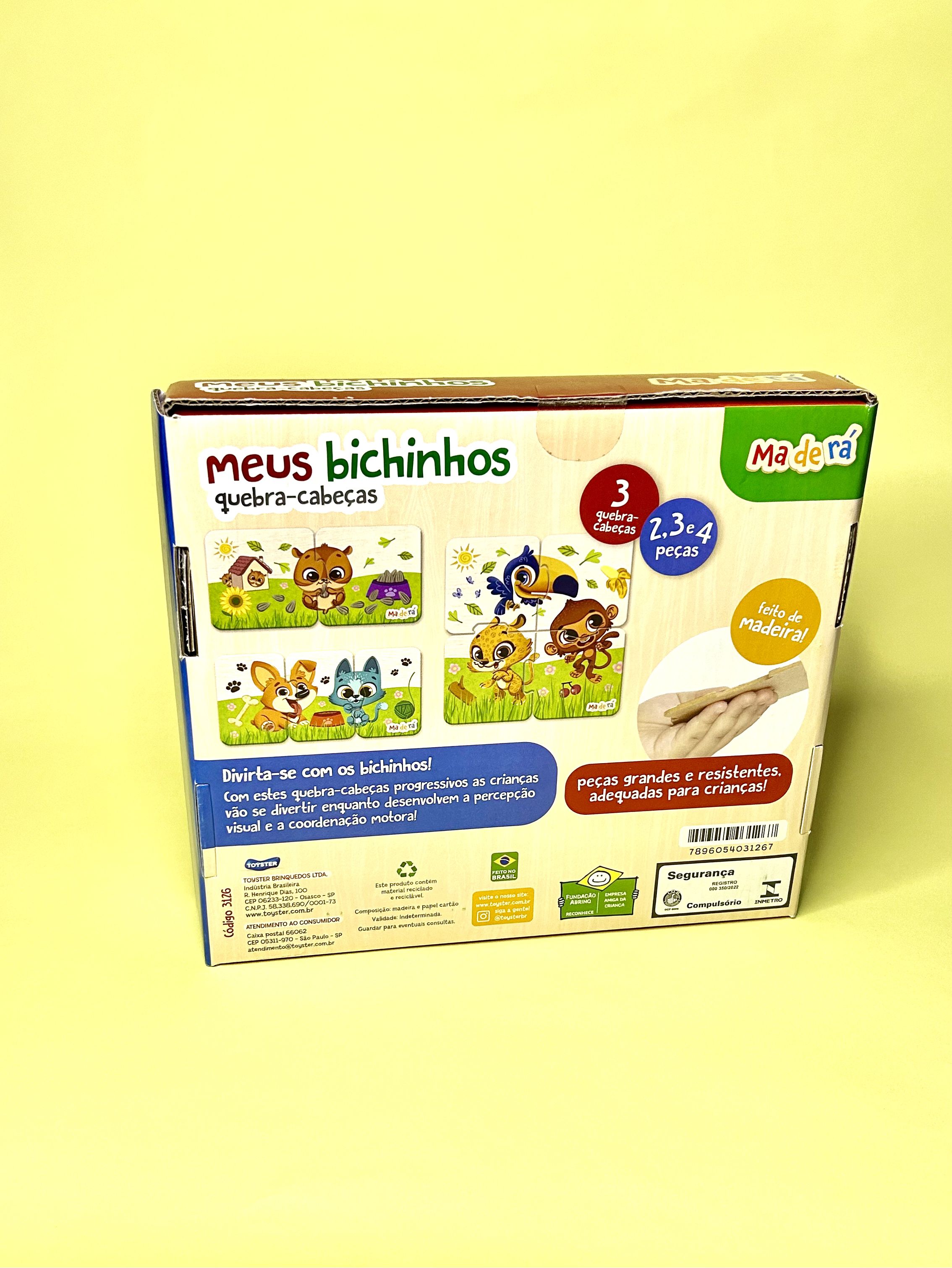 Meus bichinhos | quebra-cabeças.