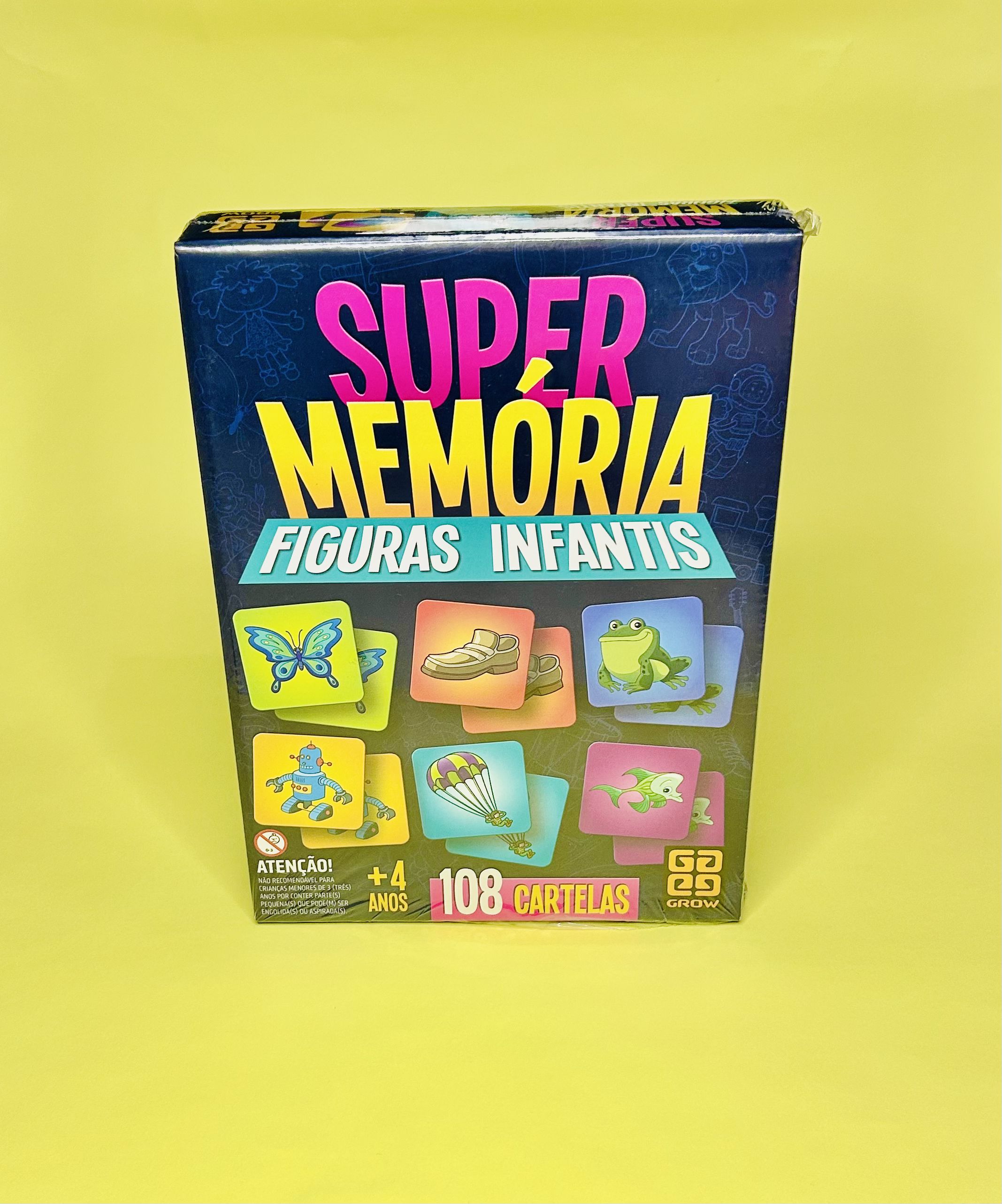 Jogo Super Memória - Figuras infantis