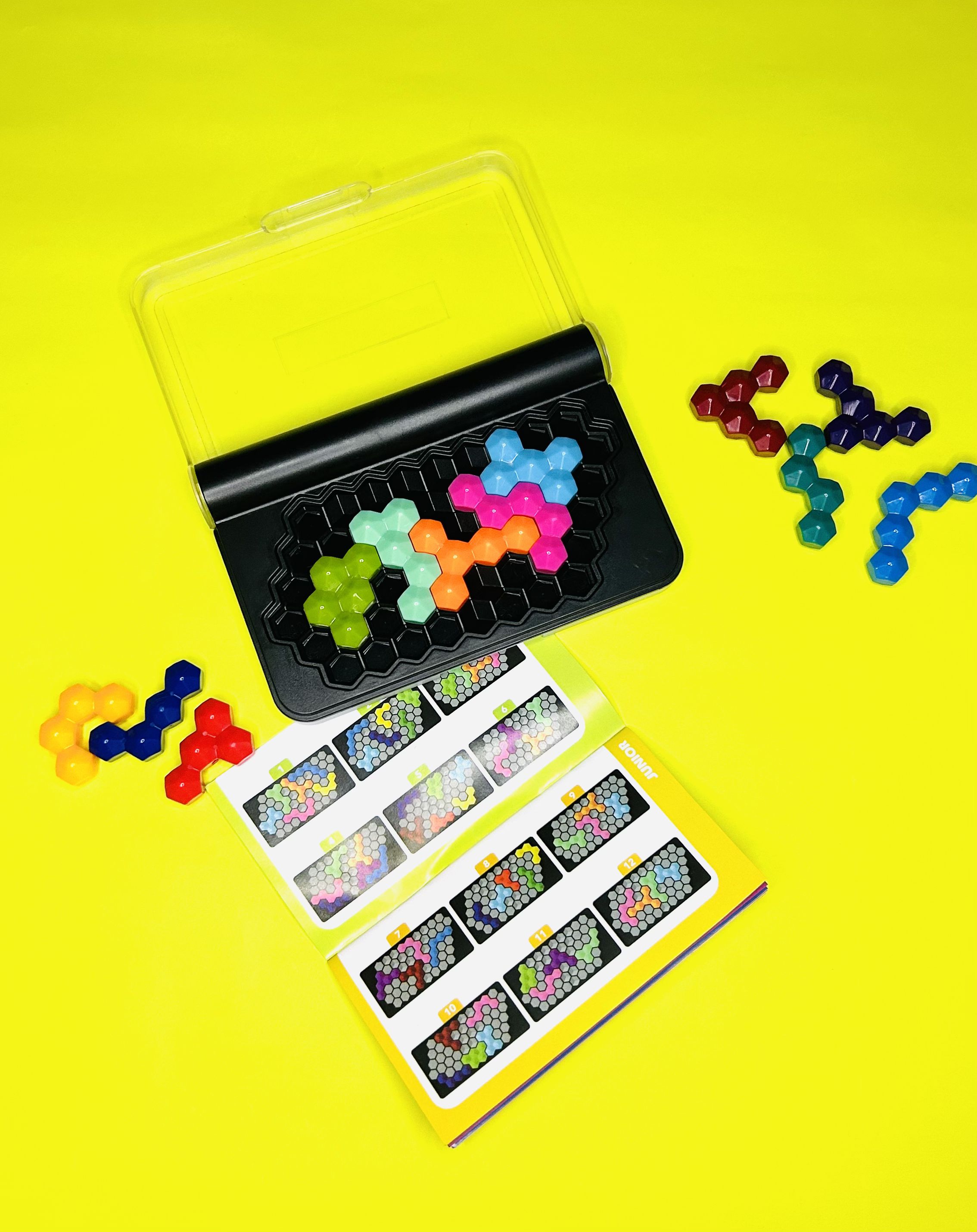 Jogo IQ - Quadrados coloridos 