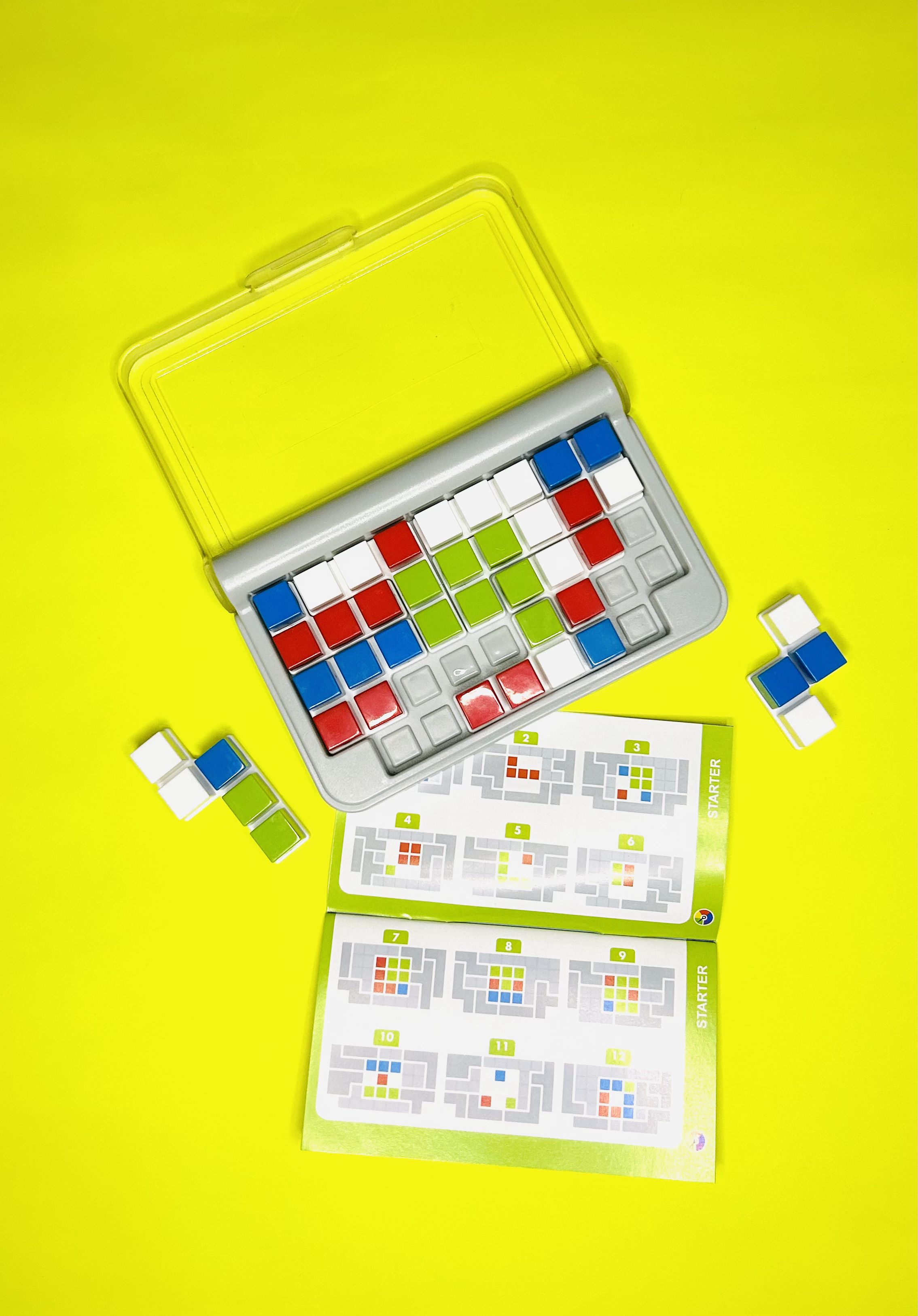 Jogo IQ - Quadrados coloridos 