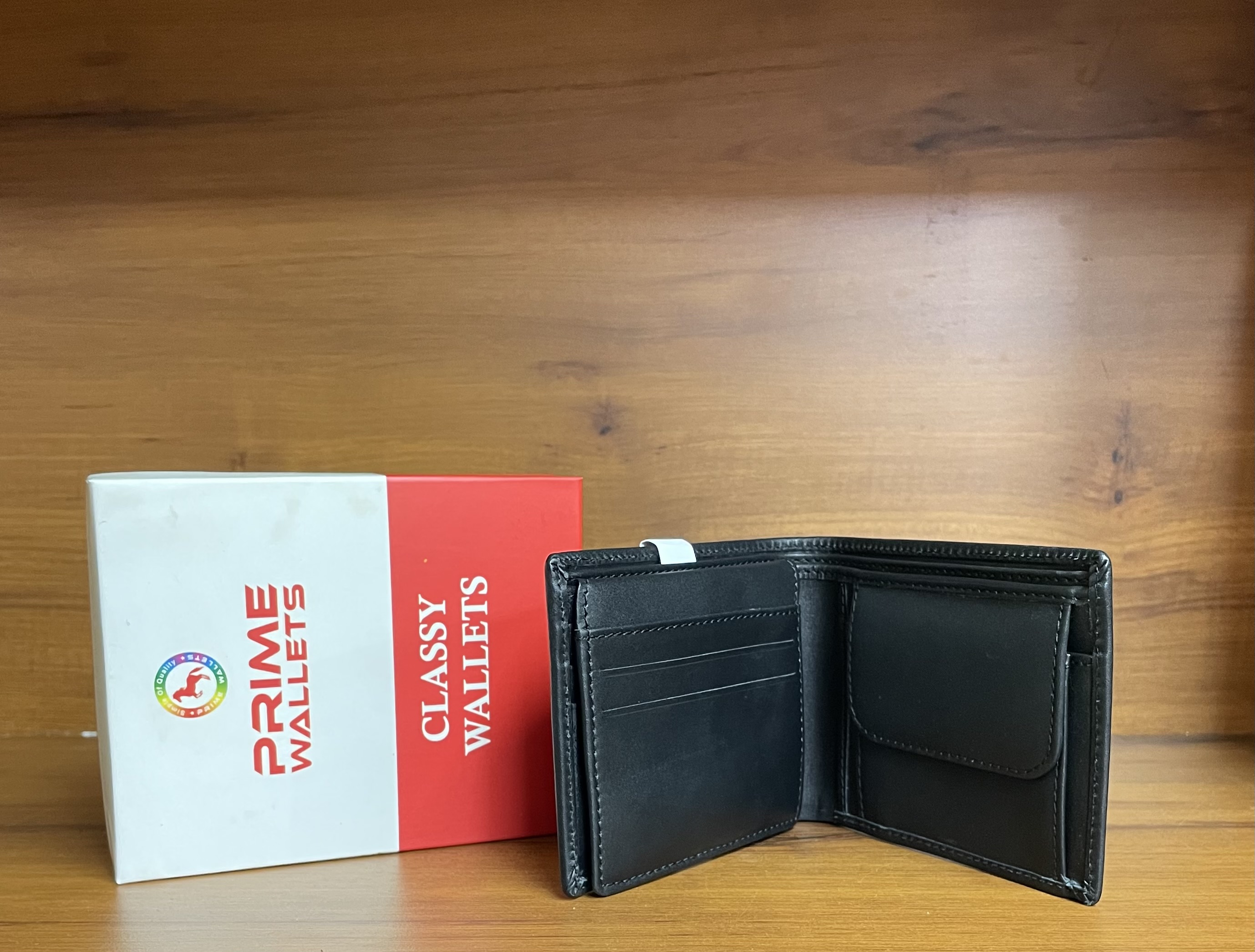 Prime Wallet - Plain Black 