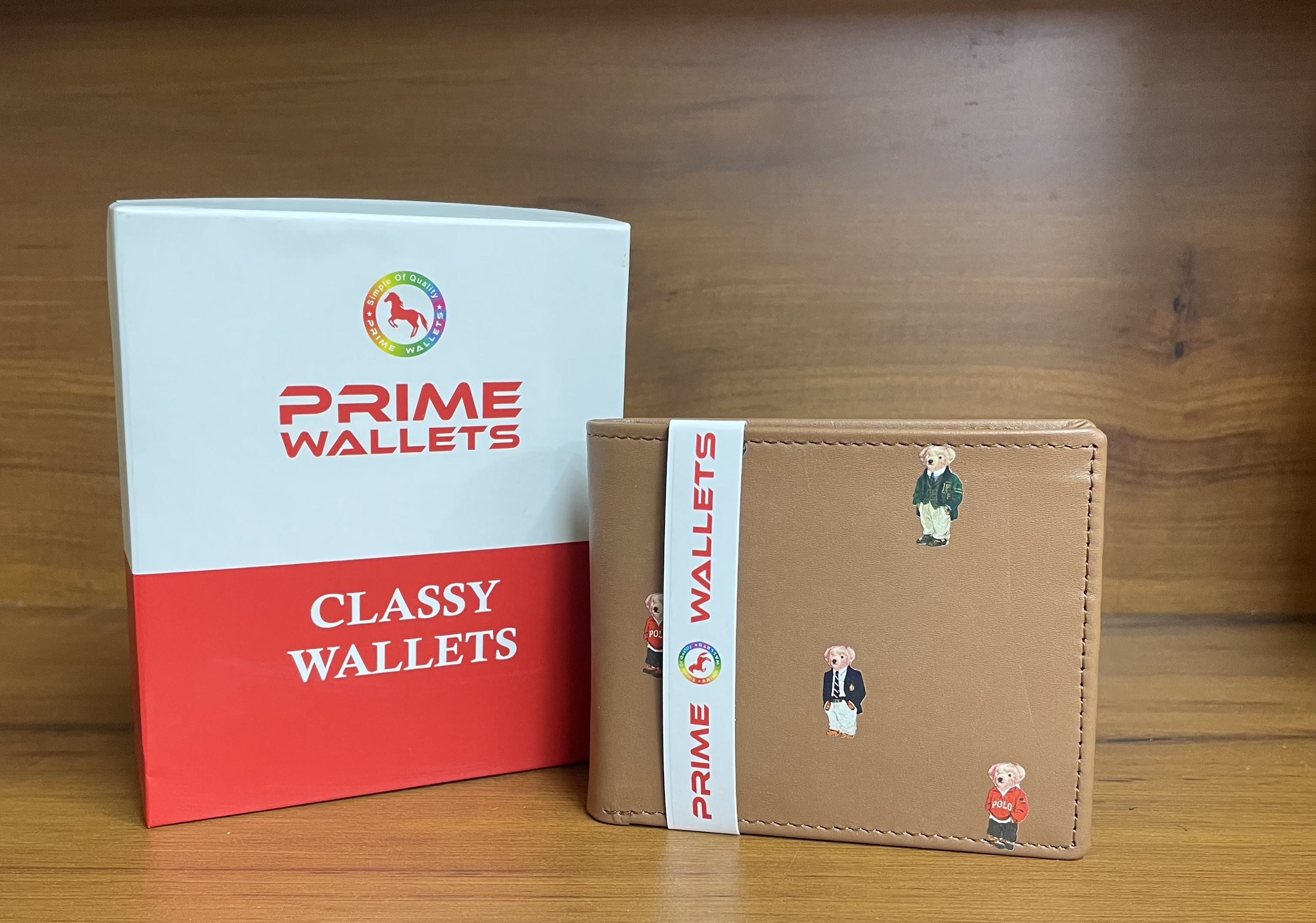 Prime Wallets - Polo Print 