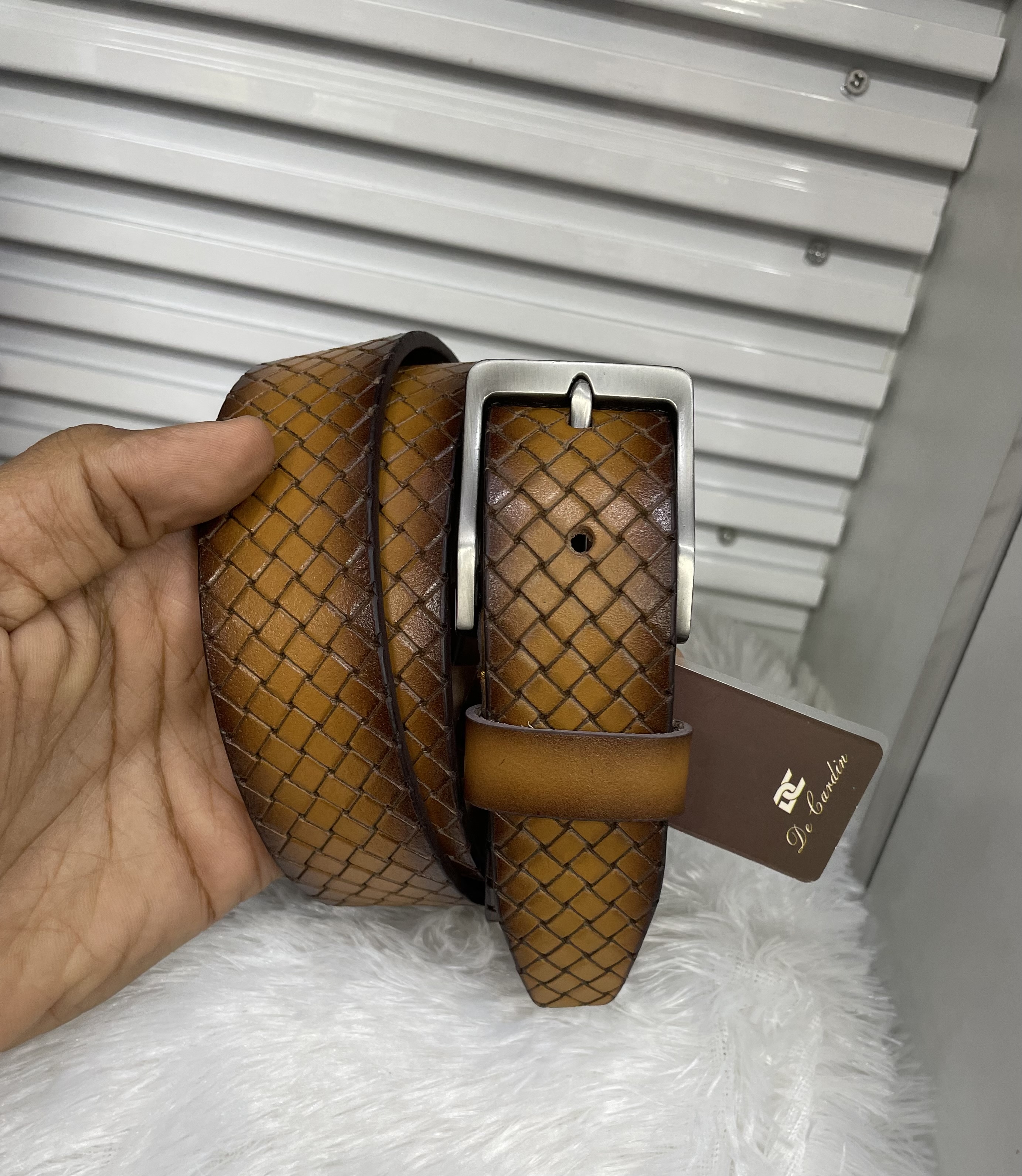 Prime Belt - DeCardin Shrinken Tan 