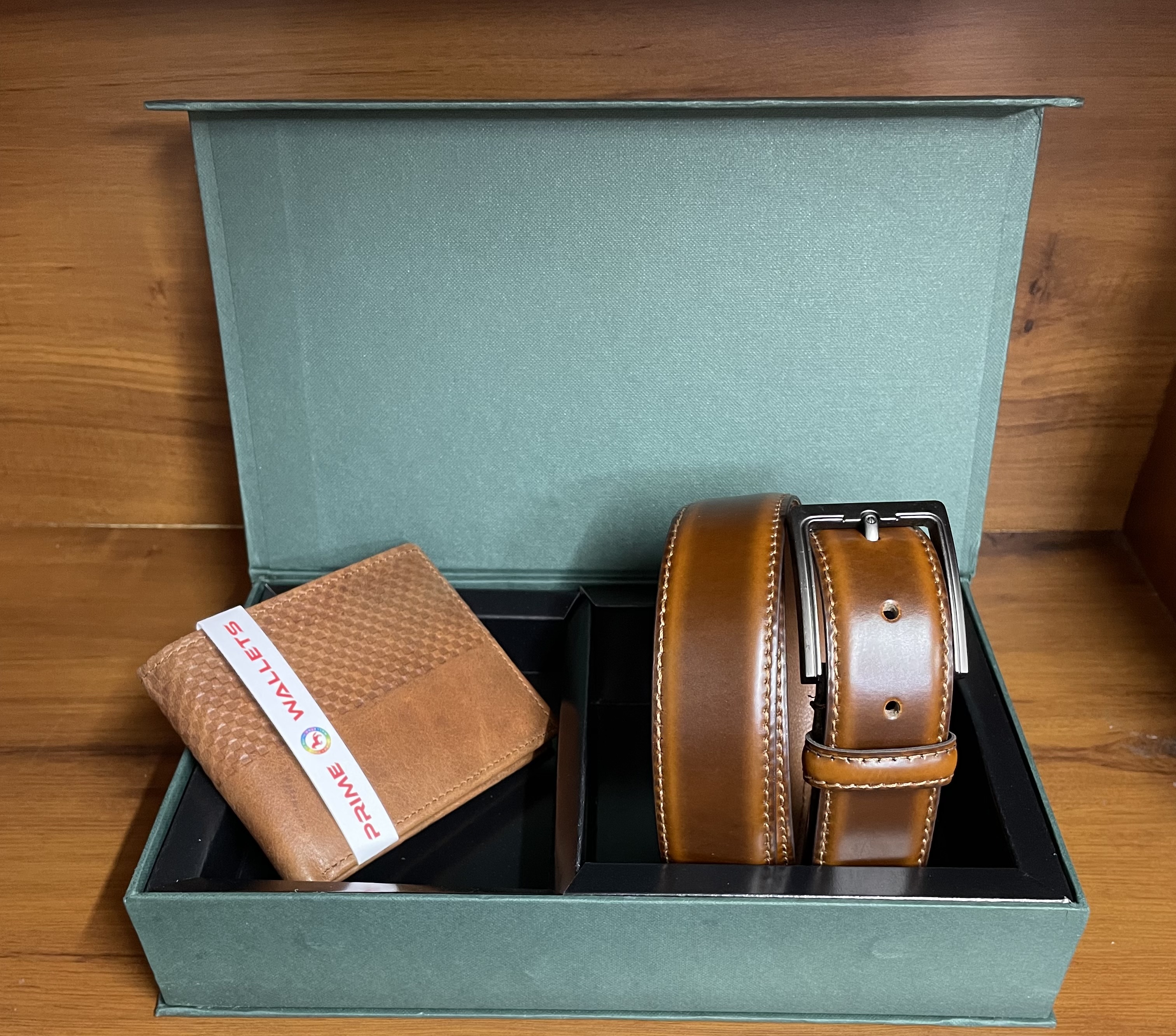 Primebelt - Belt & Wallet Tan Combo 