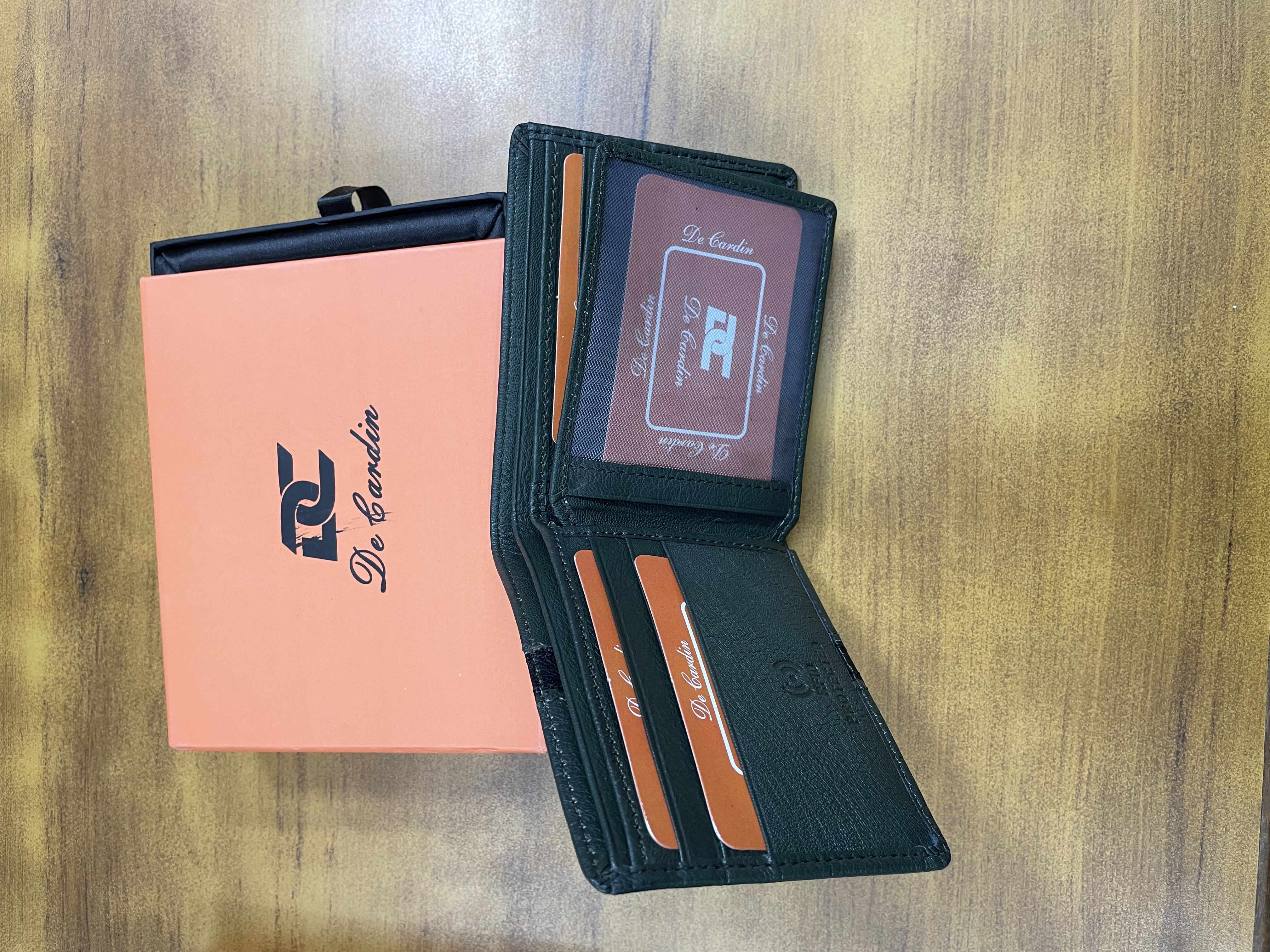 Primebelt - DeCardin Green Checked Wallet
