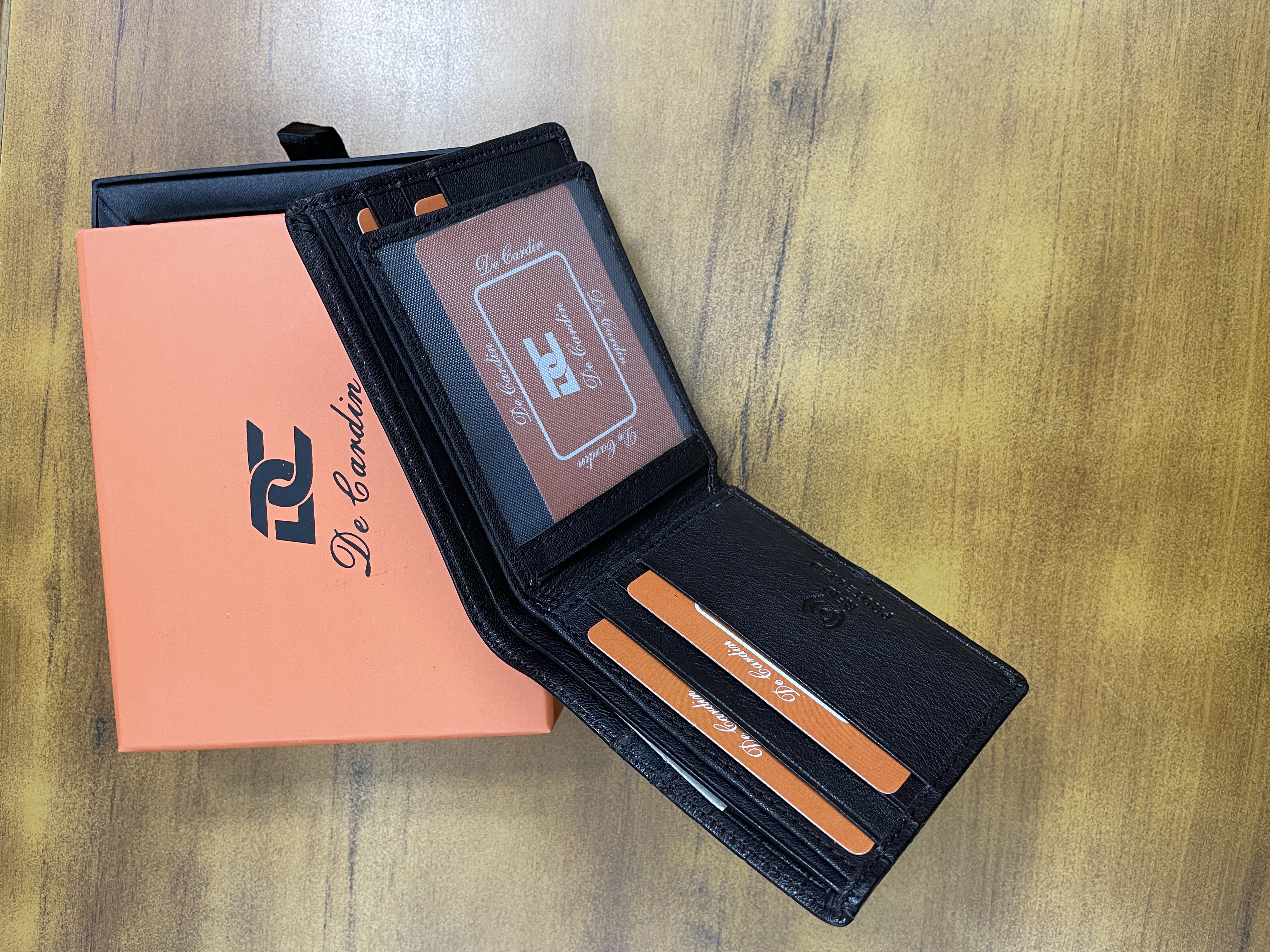 Primebelt - Decardin Brown Checked Wallet