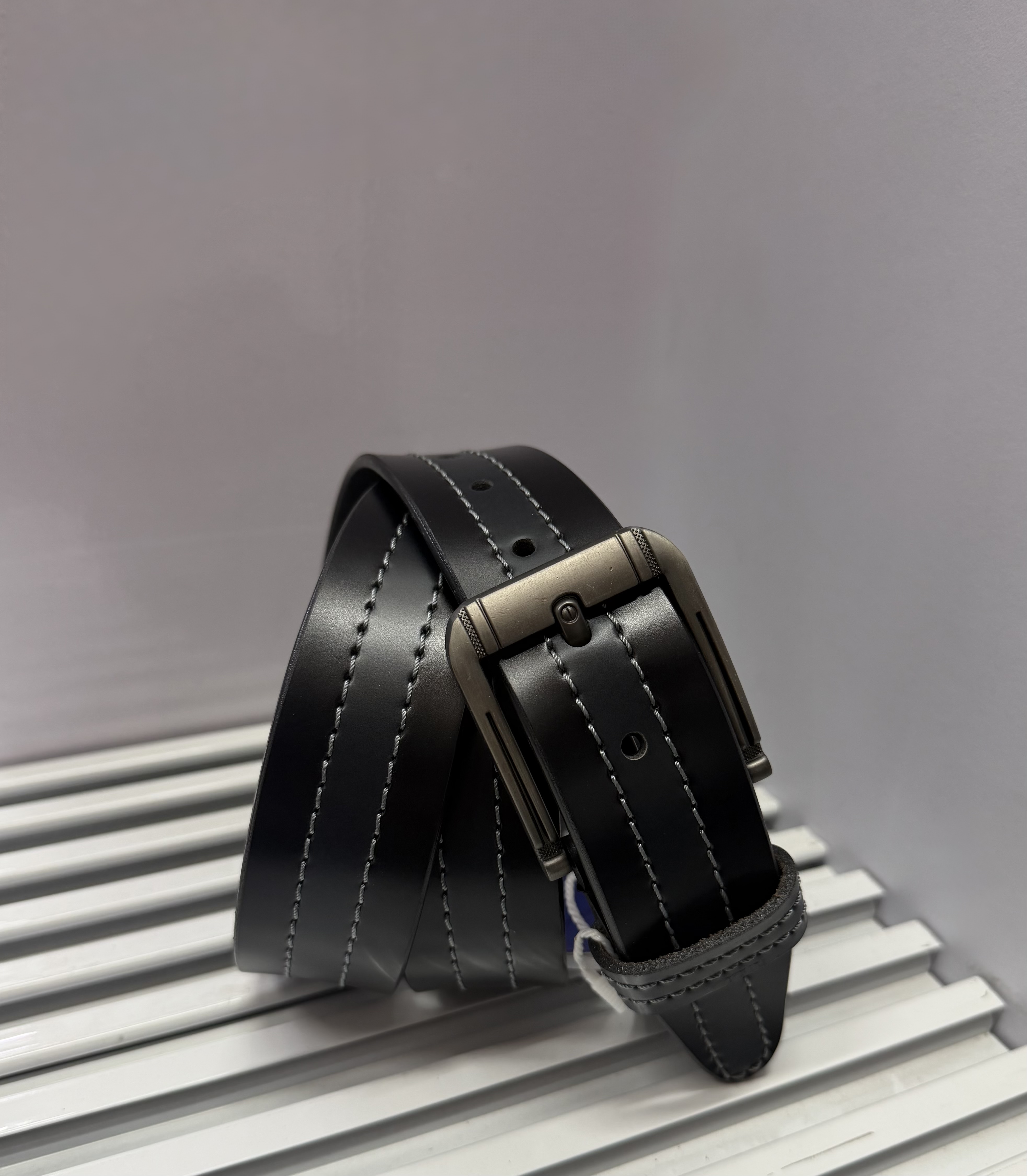 Primebelt - Black with Blue Shade Casual Belt 