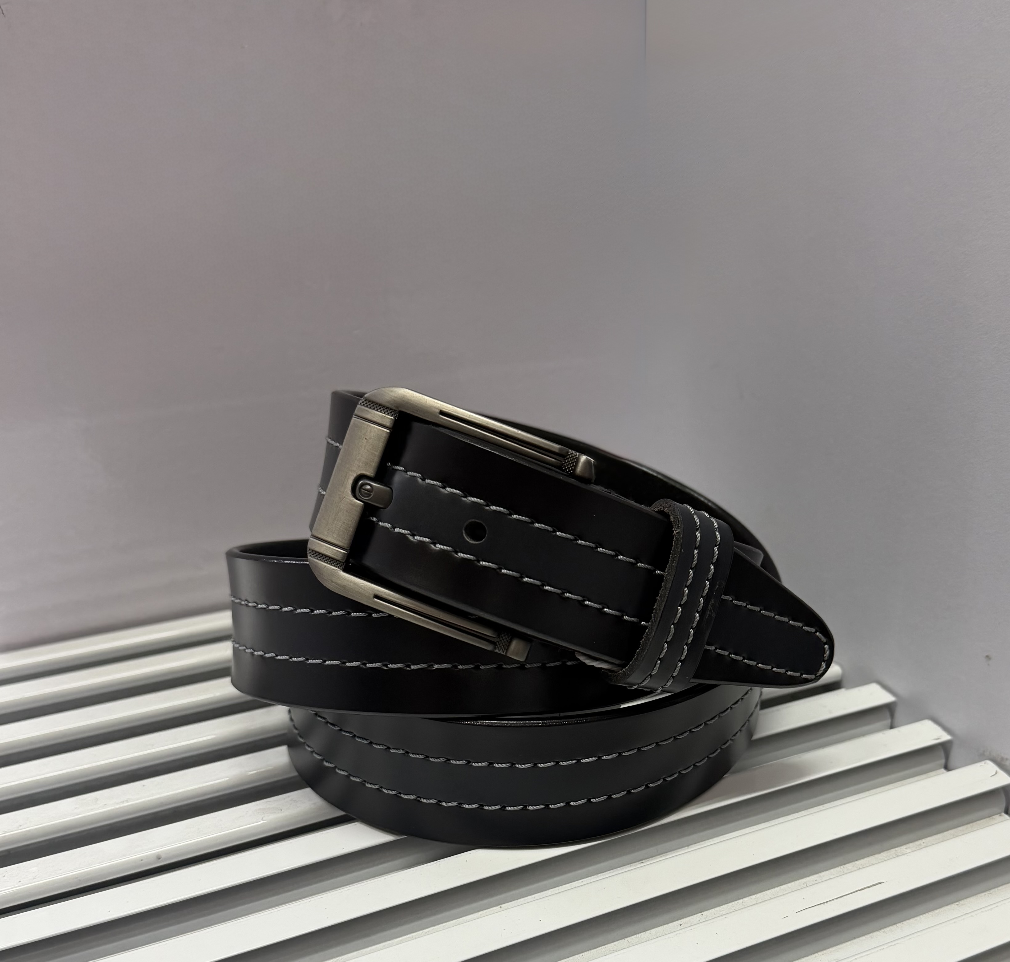 Primebelt - Black with Blue Shade Casual Belt 