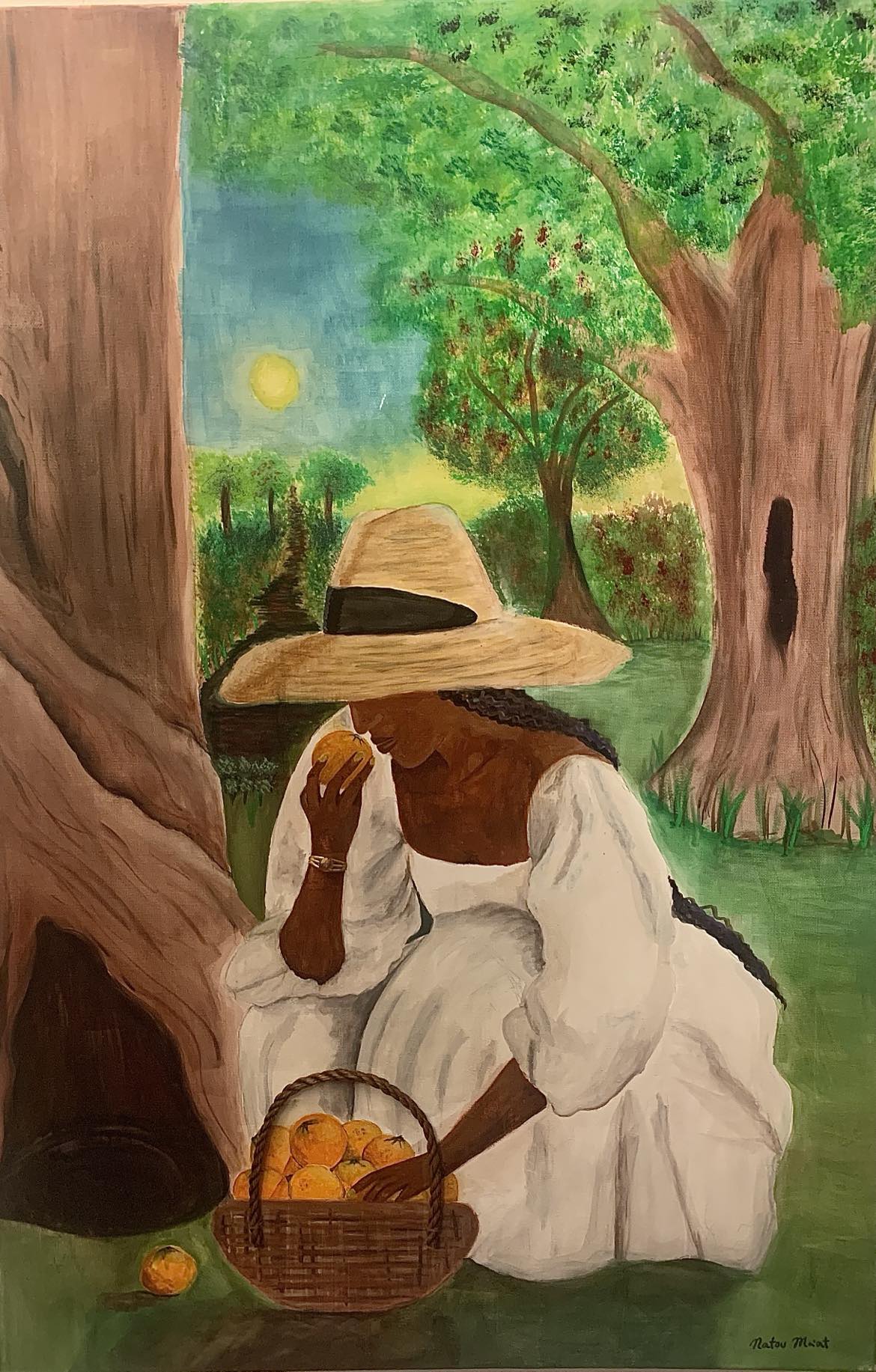 "Aside the Hollowed Tree"