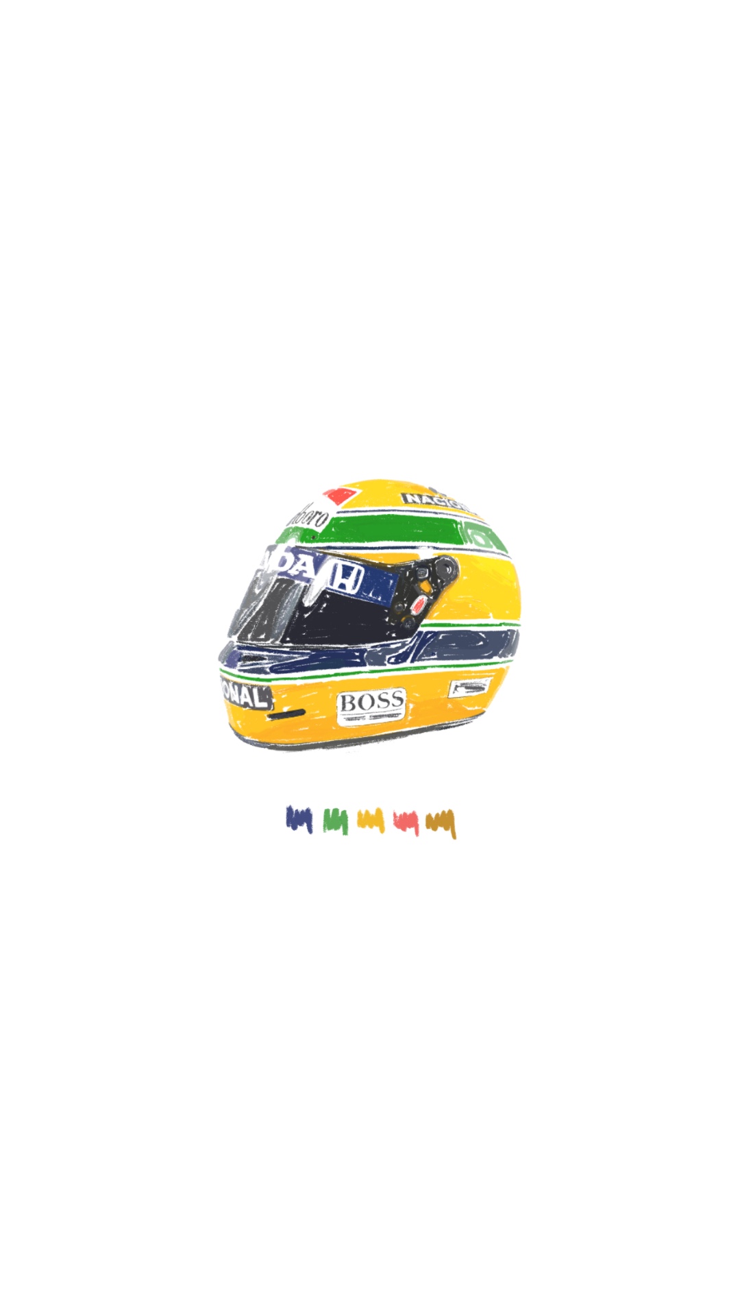 Ayrton Senna's Helmet