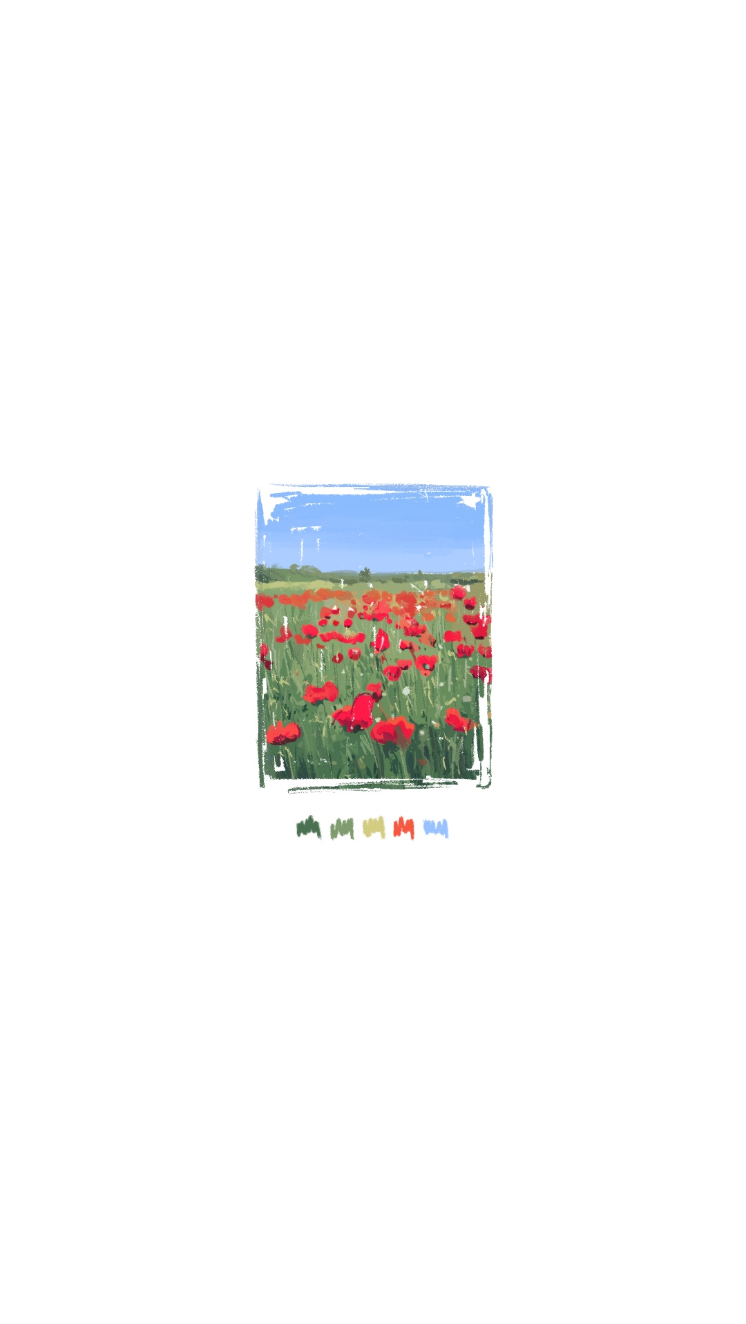 Poppies field